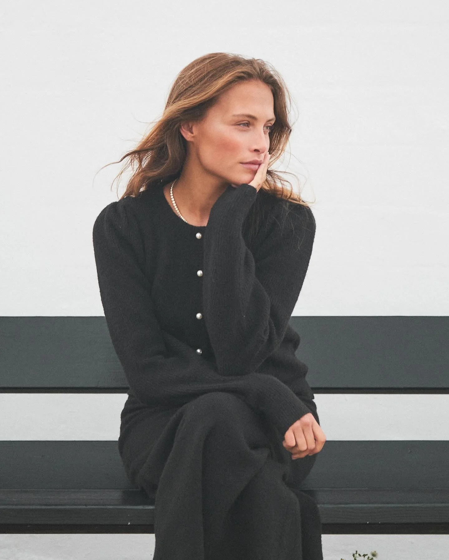Ashanti Knit Skirt Black - Image 2