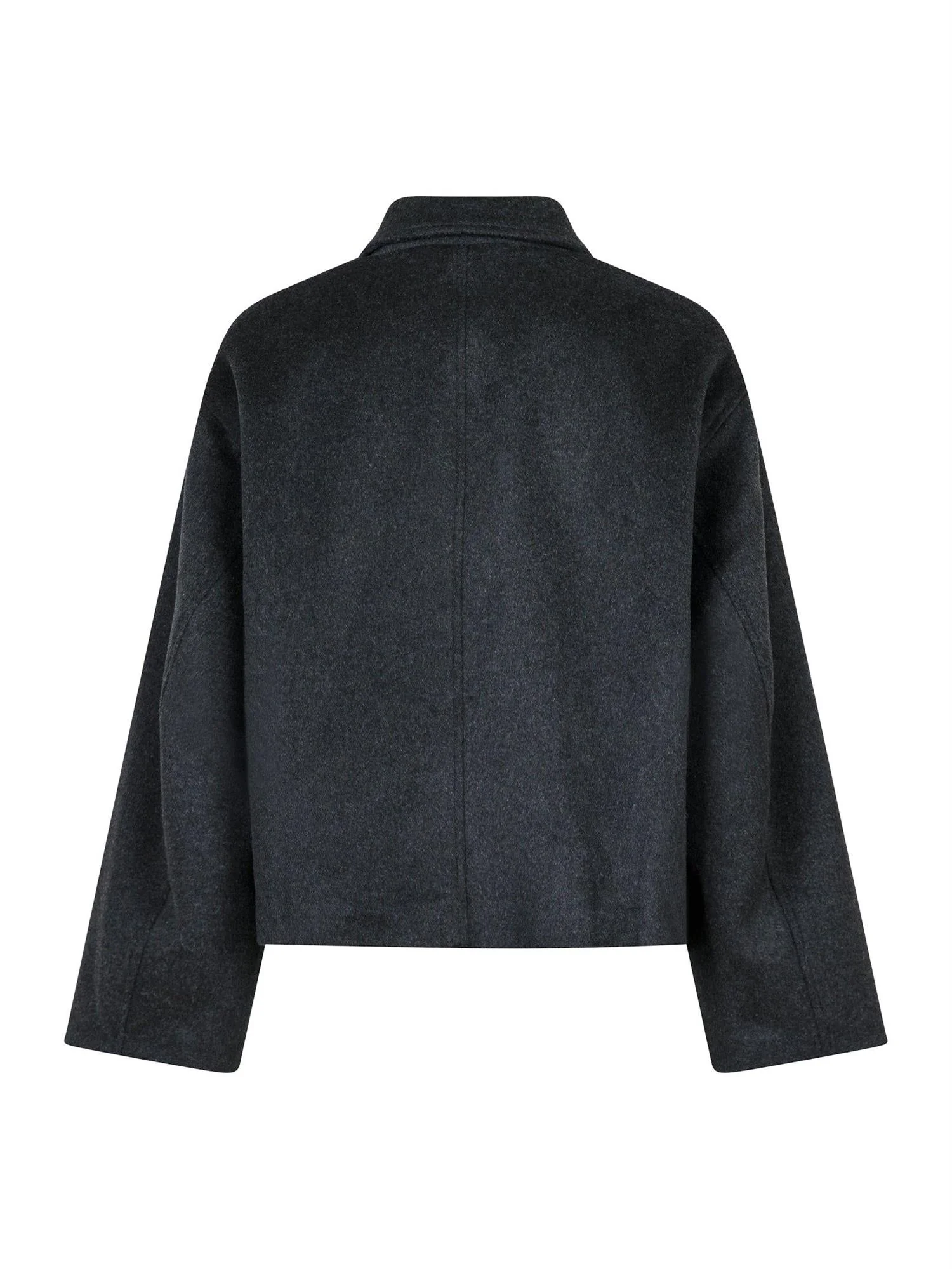Hamra Wool Jacket Antracit - Image 10