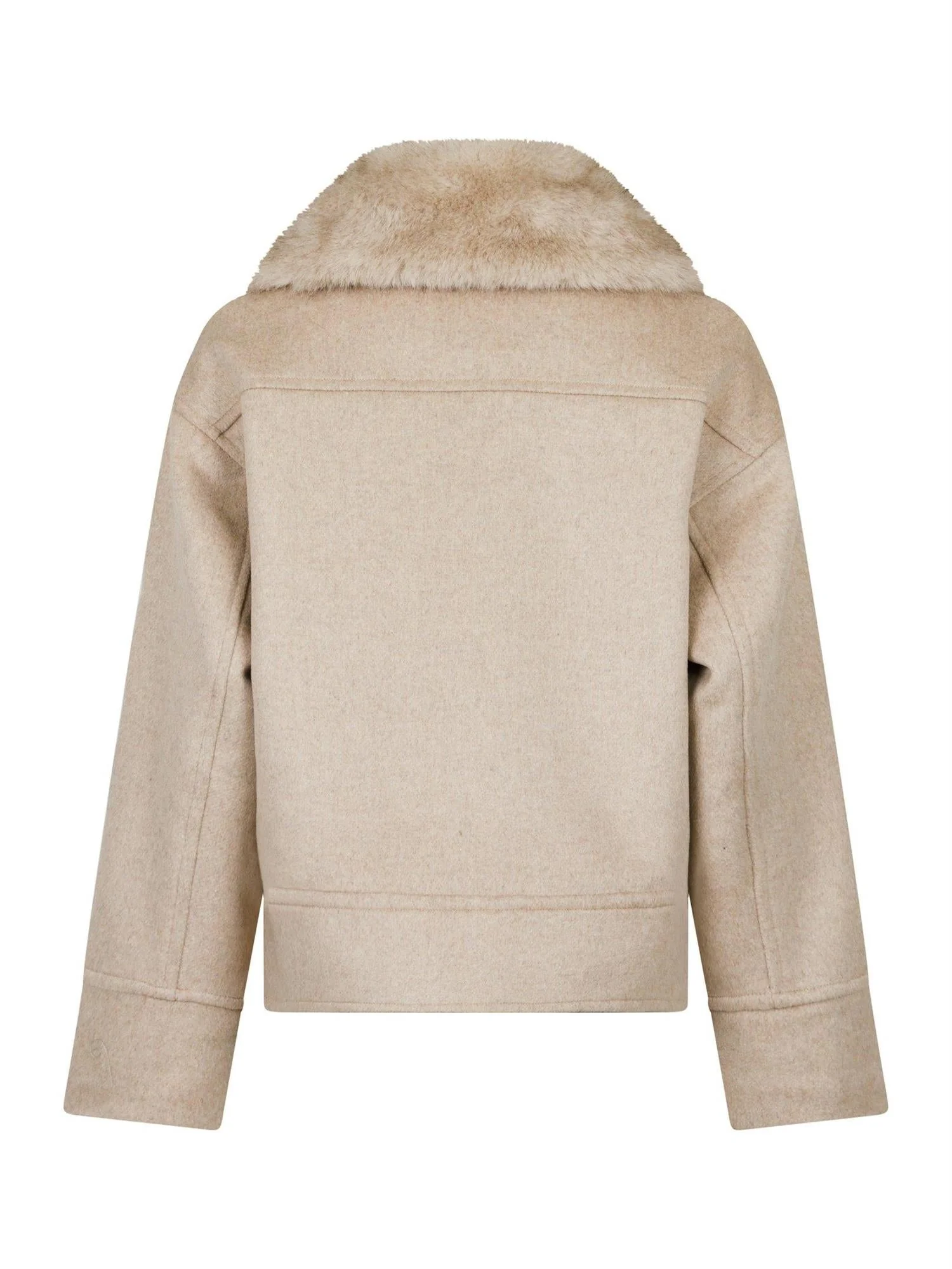 Pitti Wool Jacket Sand - Image 11