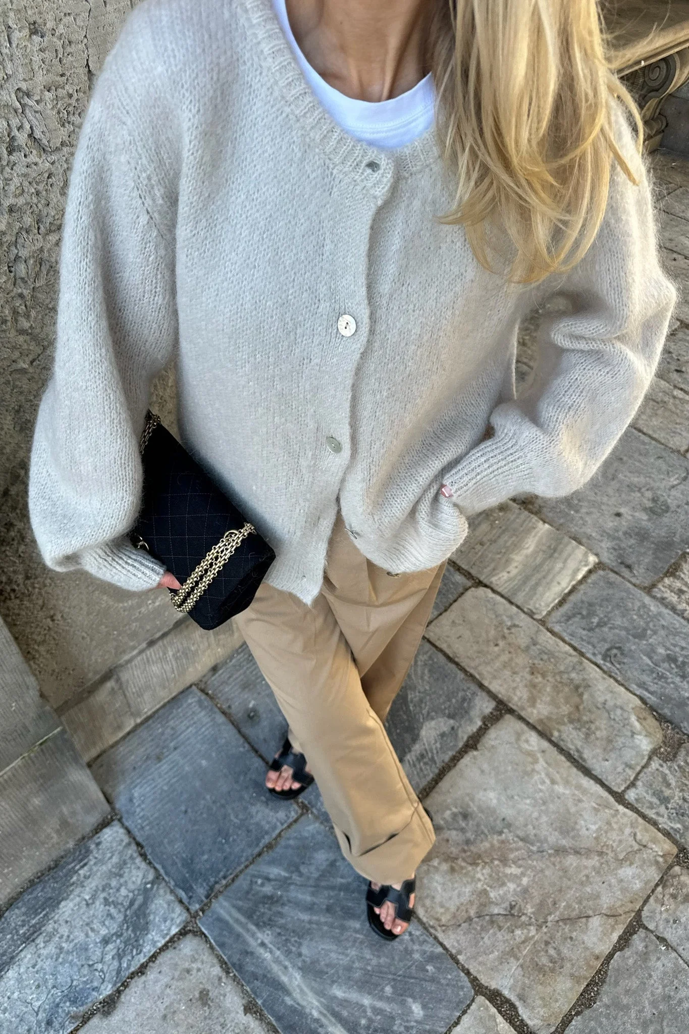 Ida Cardigan Beige - Image 4