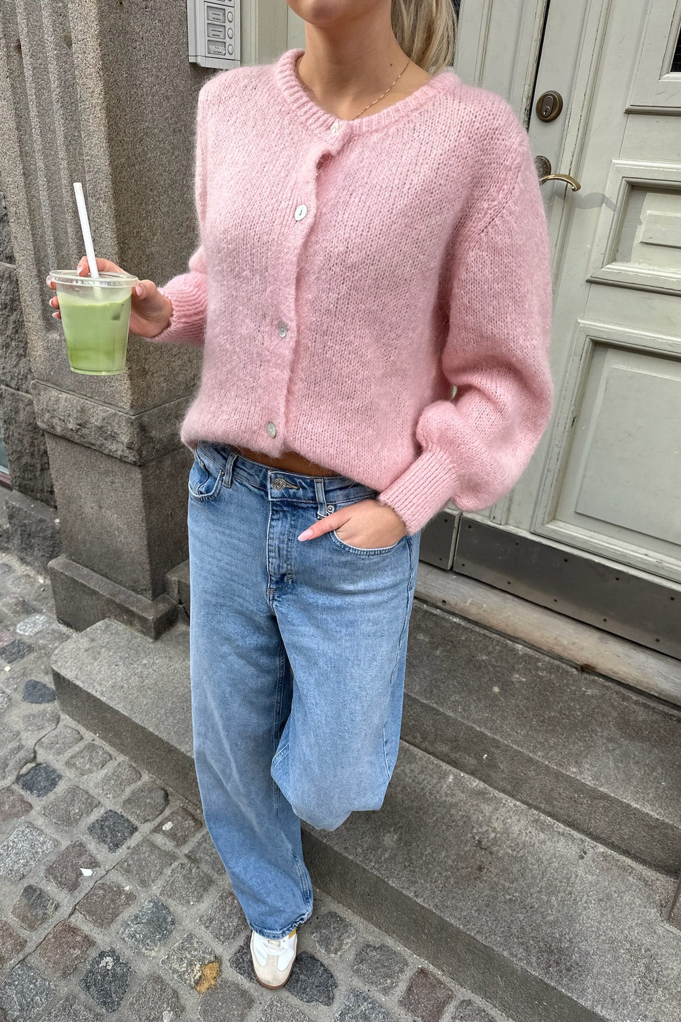 Ida Cardigan Light Pink - Image 5