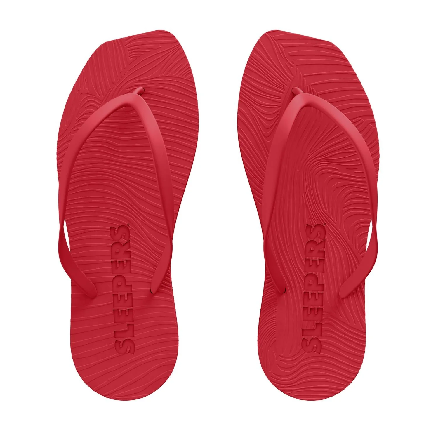 Tapered Flip Flop Red - Image 2