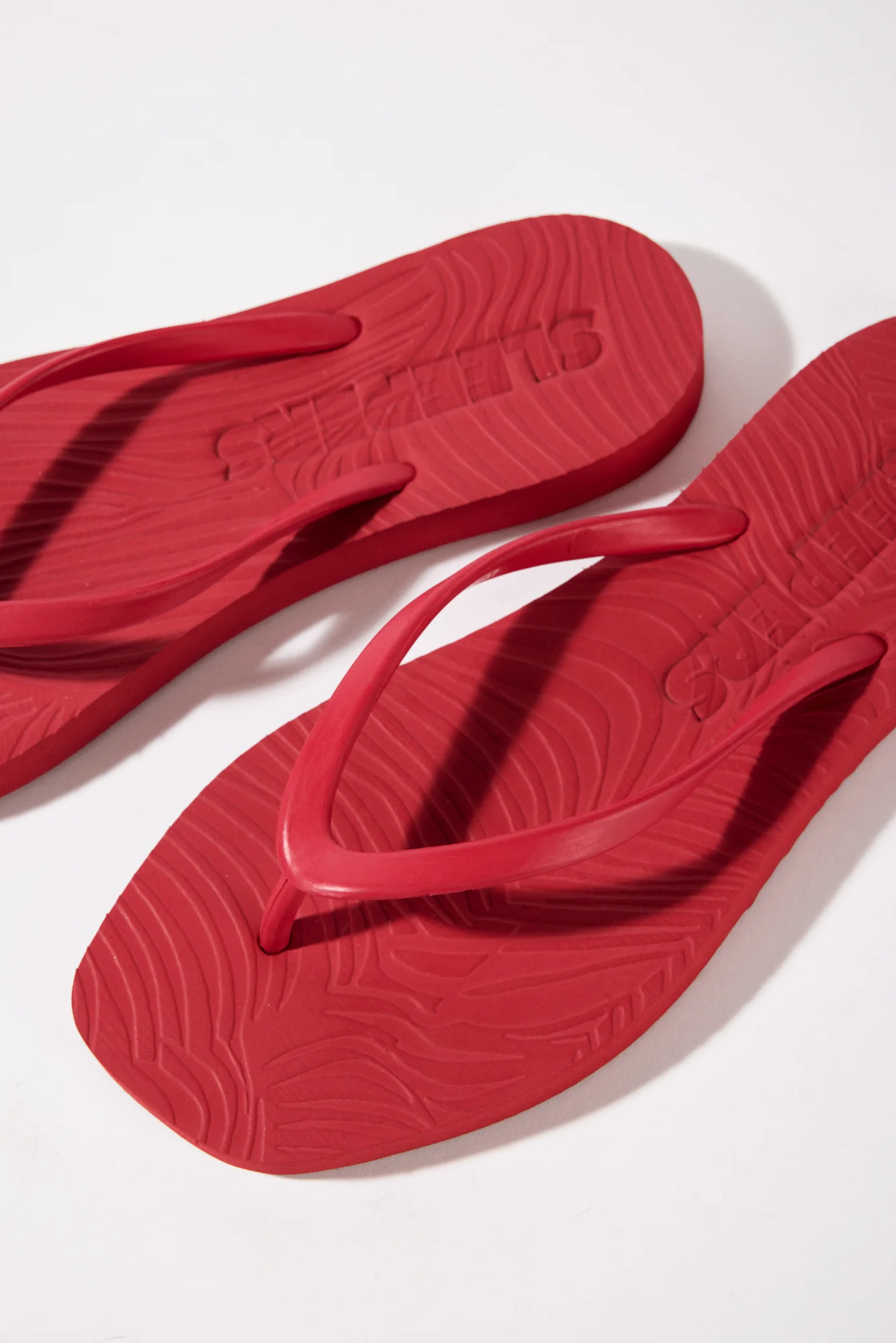 Tapered Flip Flop Red - Image 7