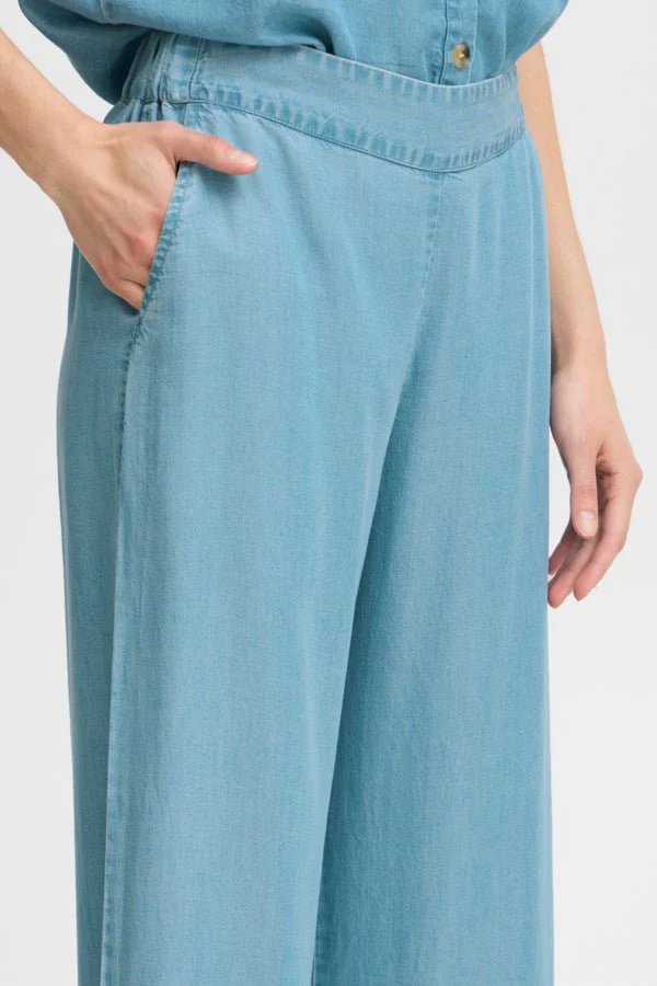 Evelyn Pant Mid Blue Denim - Image 5