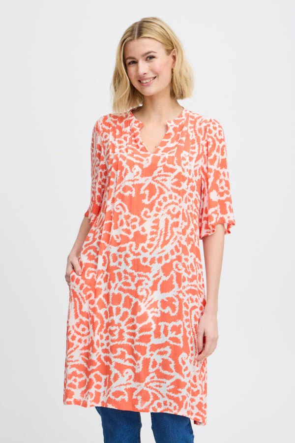 Miria Dr 3 Hot Coral Aop Hs24 01F - Image 4