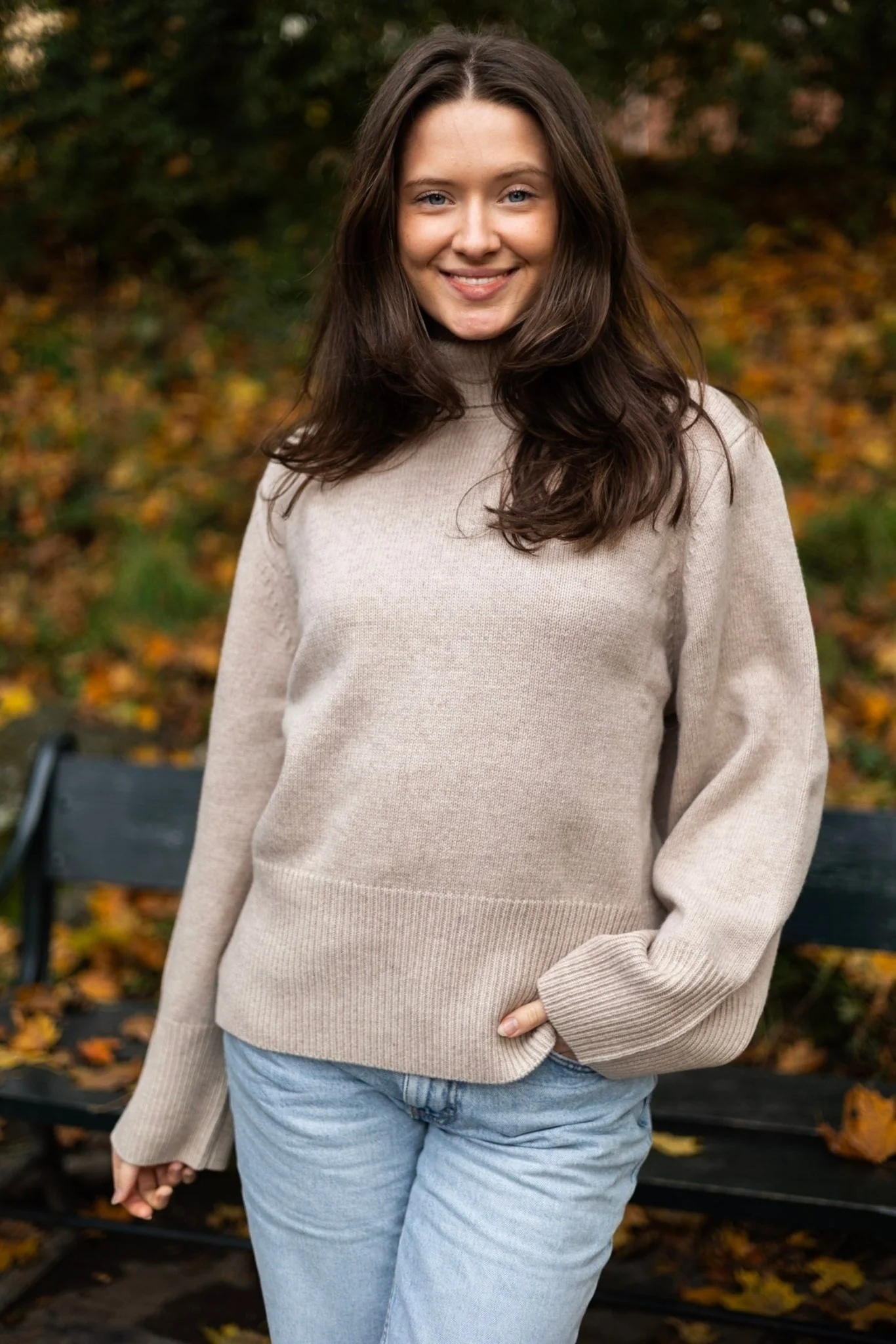 Alpha Knit T-Neck Pumice Stone - Image 4