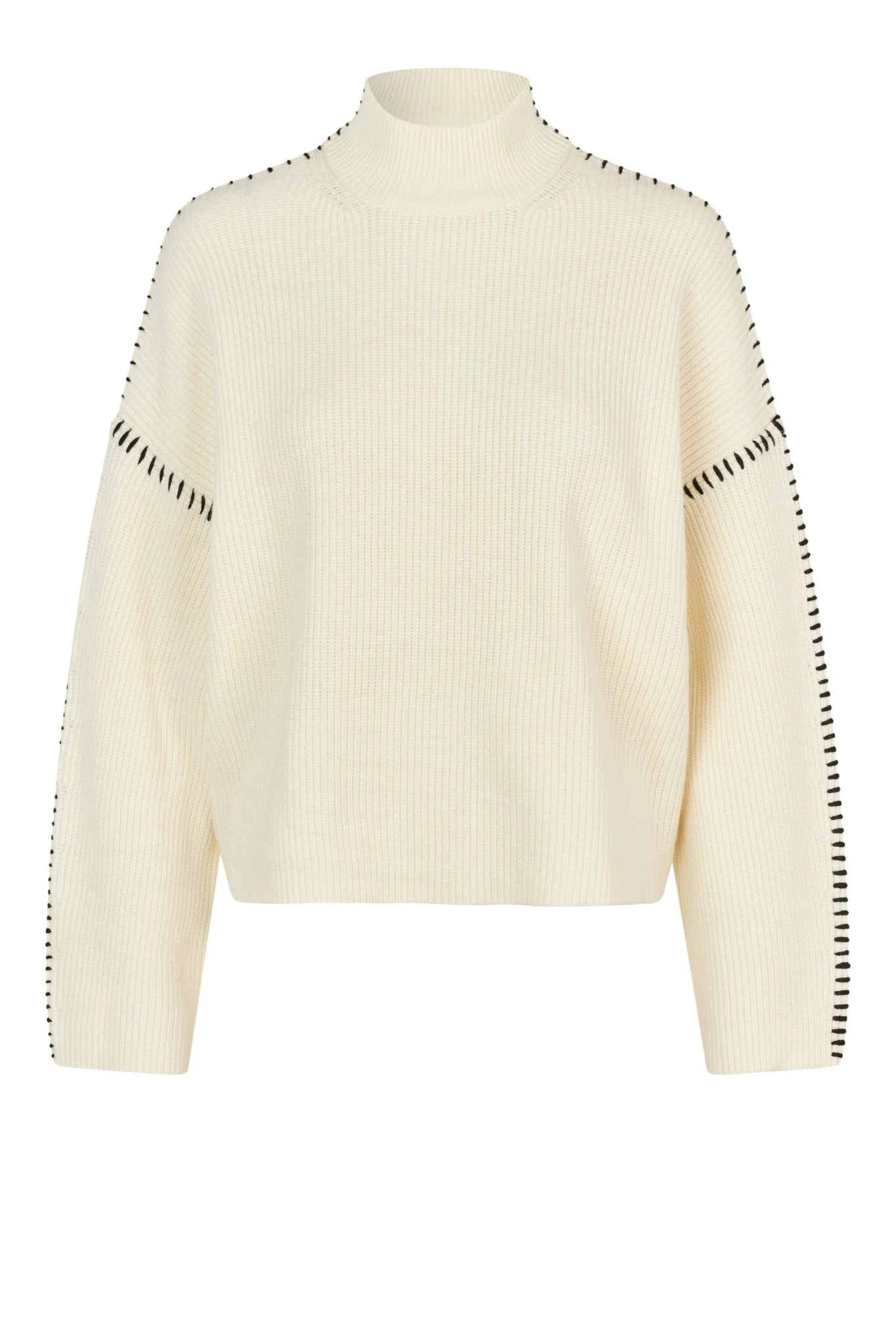 Wish Knit T-Neck Eggnog
