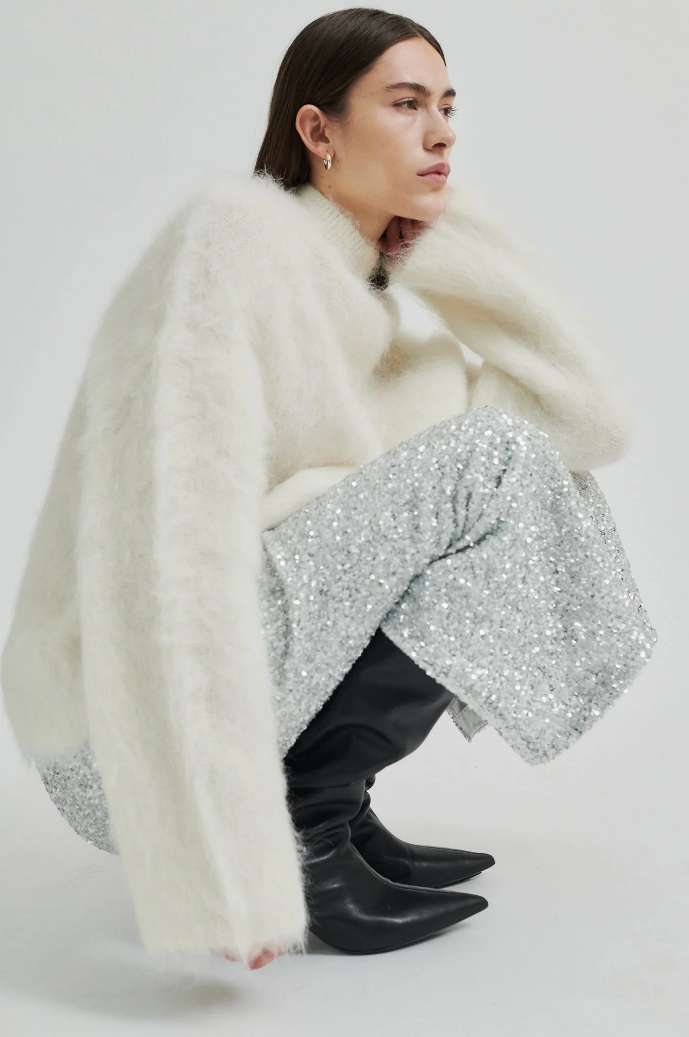 Isaky Knit T-Neck Eggnog - Image 12