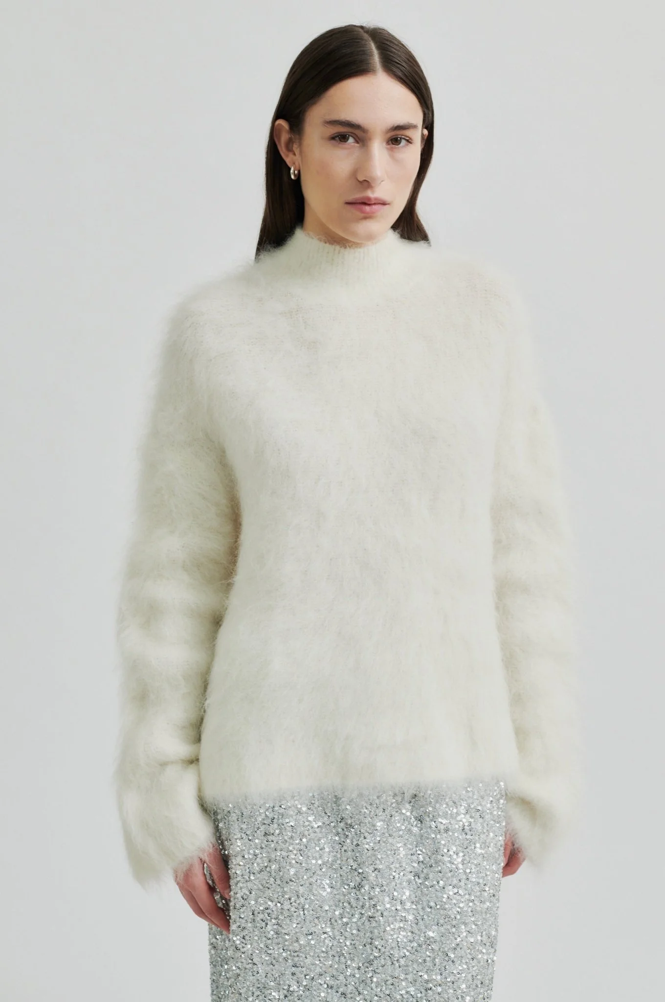 Isaky Knit T-Neck Eggnog - Image 8