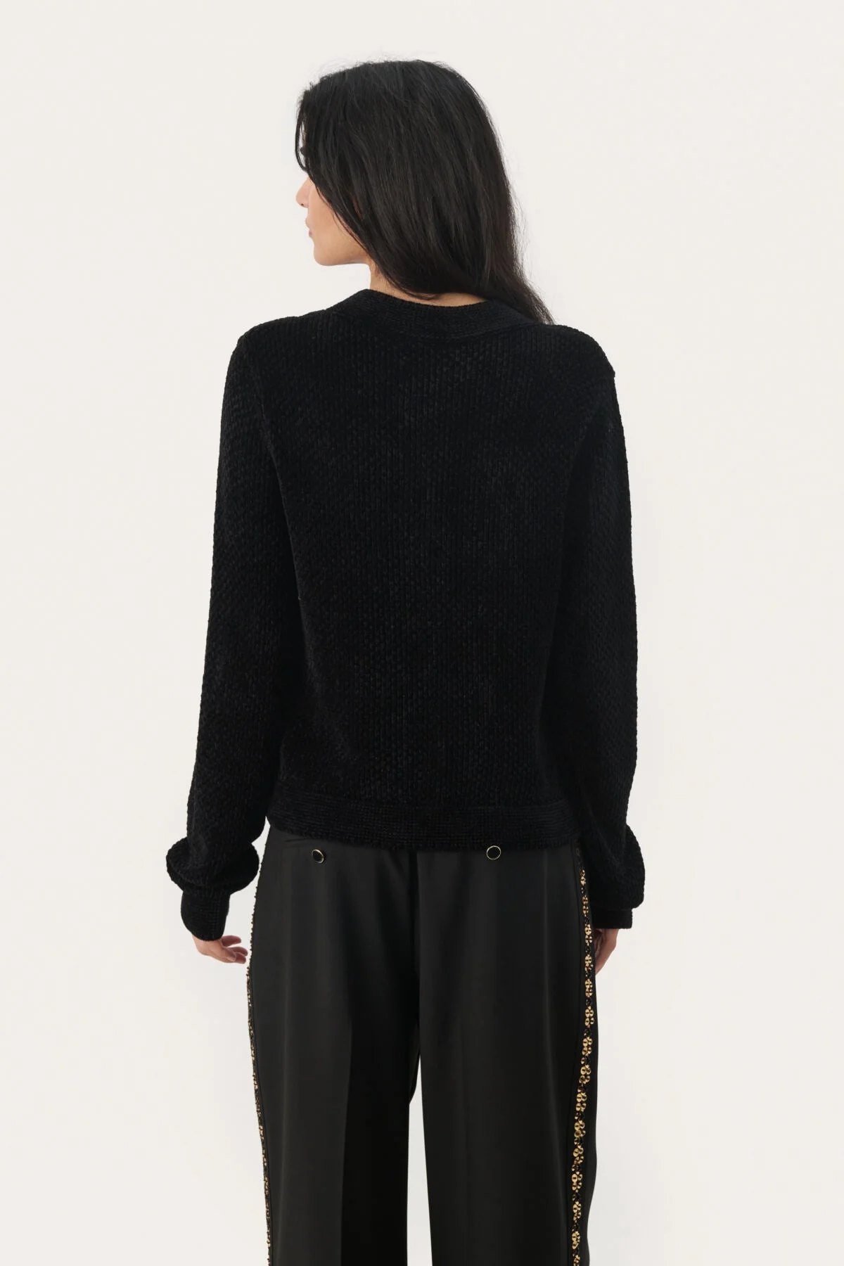 Mikapw Cardigan Black - Image 11