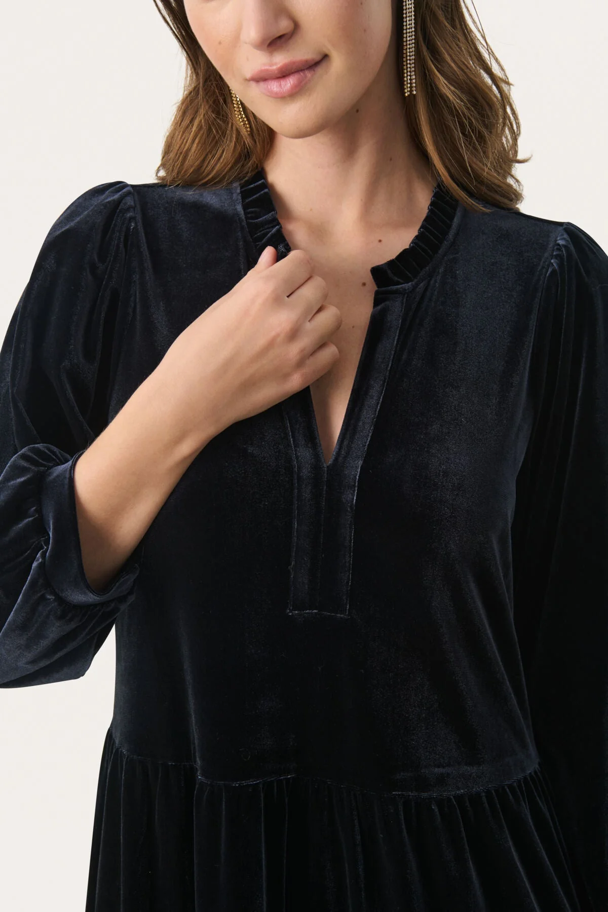 Viggasapw Dress Dark Navy - Image 10