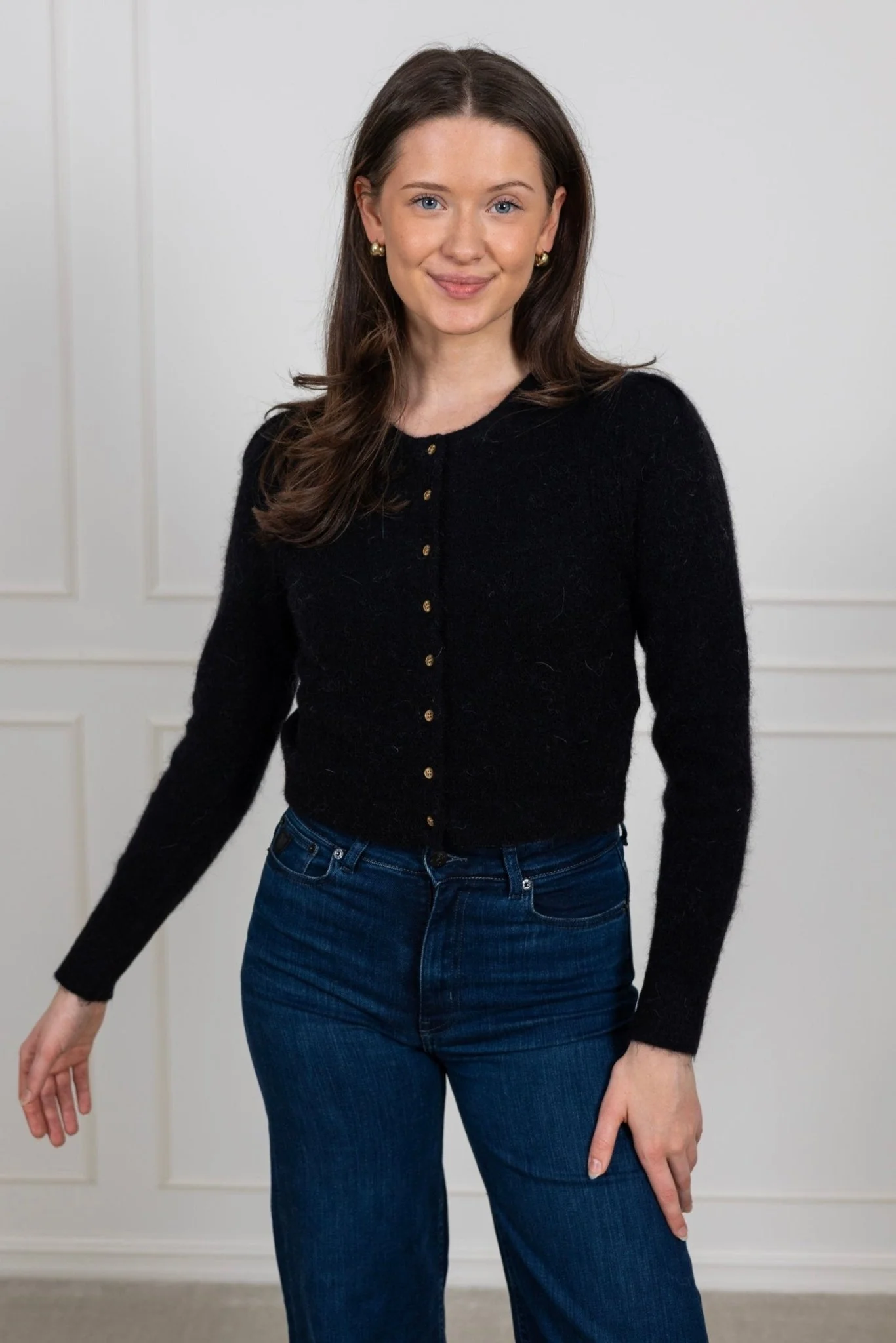 Mathildepw Cardigan Black - Image 4