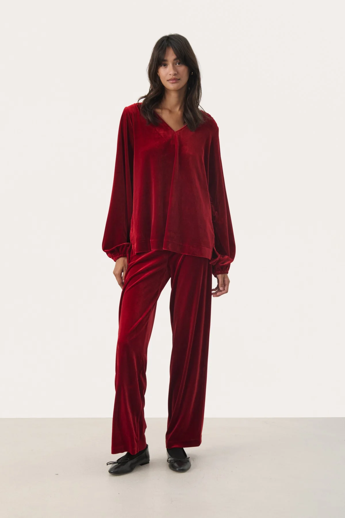 Madispw Blouse Rhythmic Red - Image 8