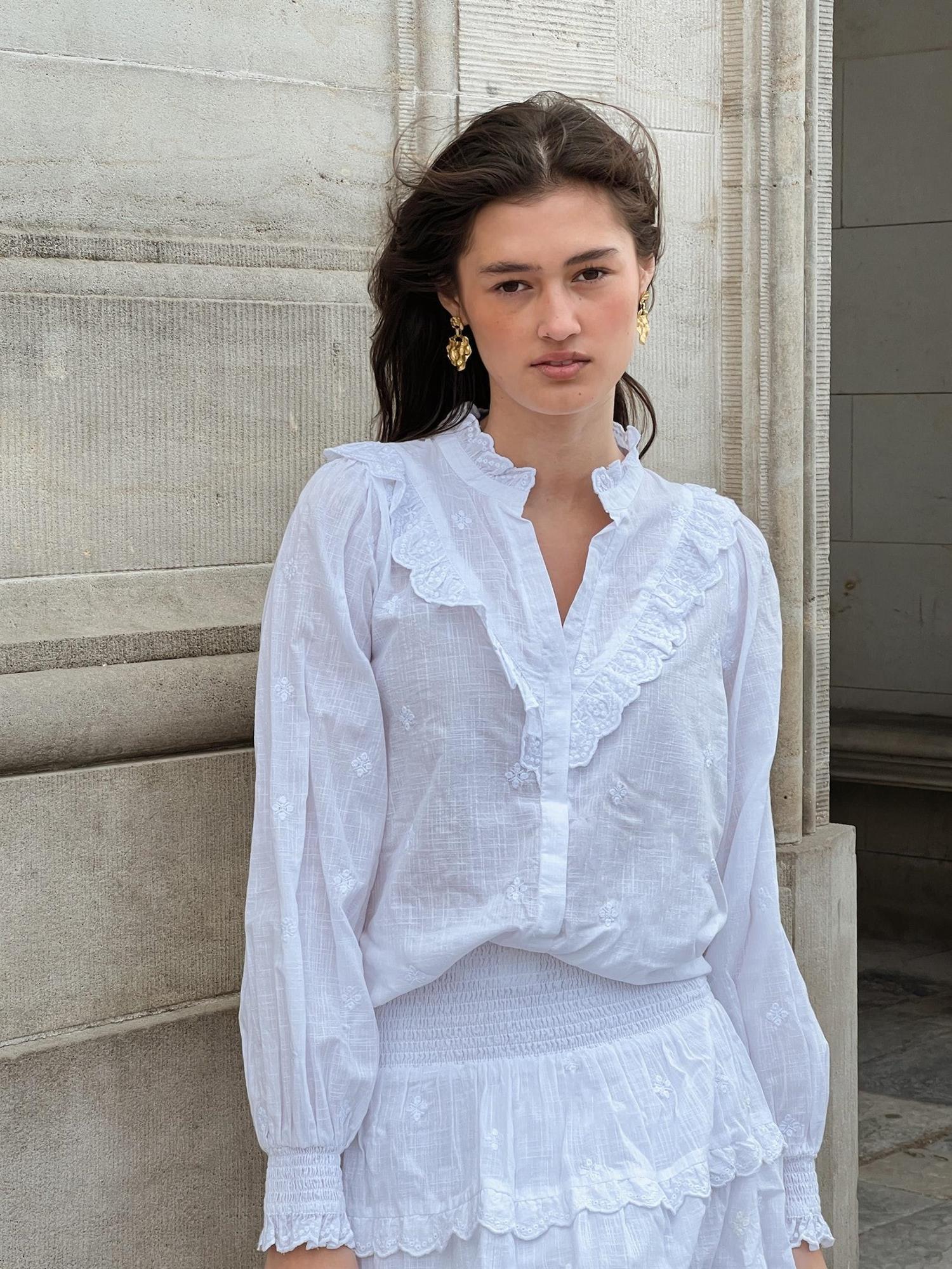 Degas Blouse White - Image 2