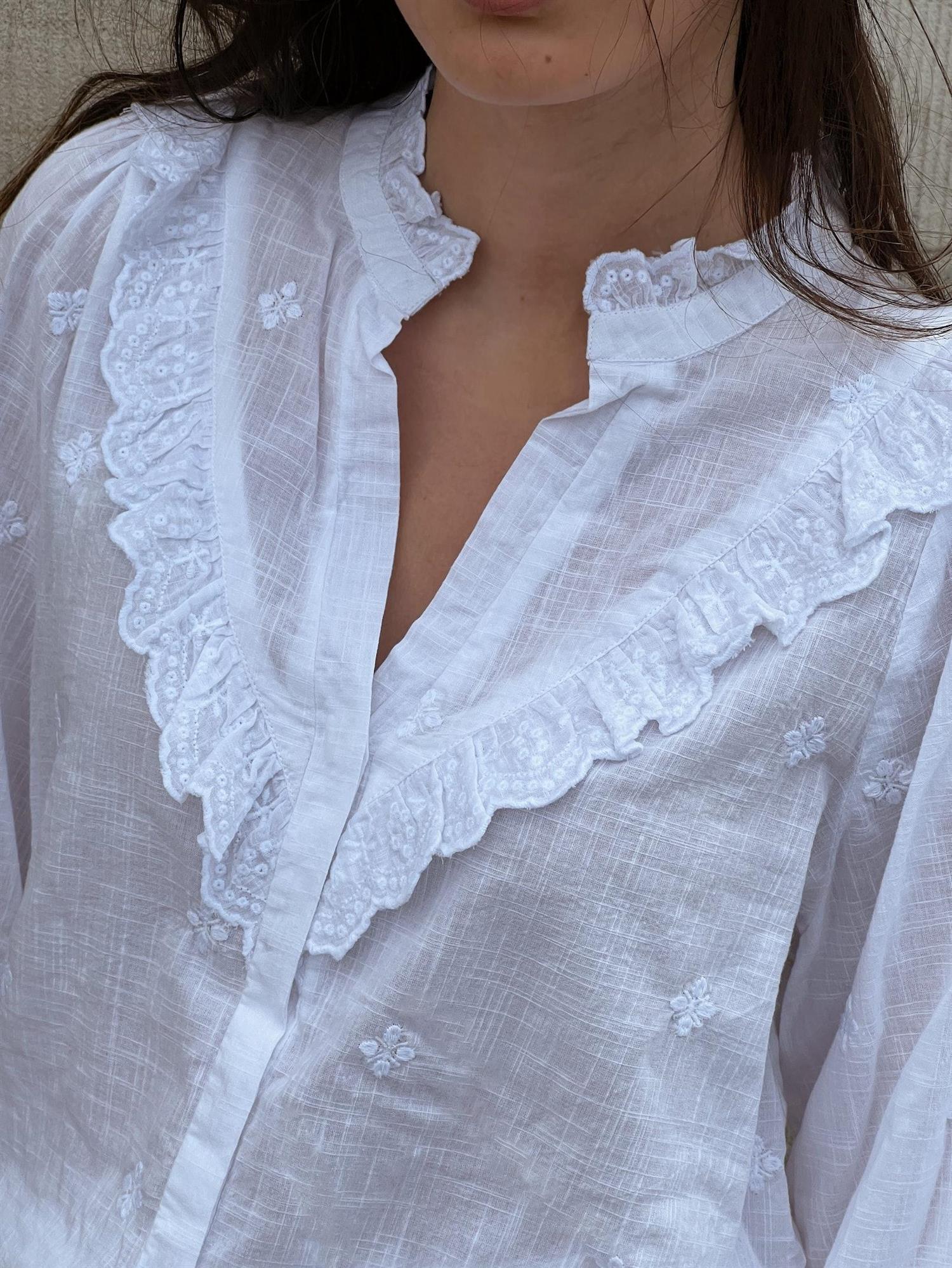Degas Blouse White - Image 3