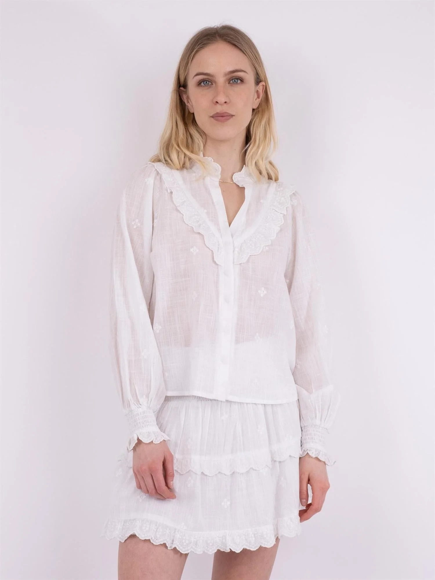 Degas Blouse White - Image 5