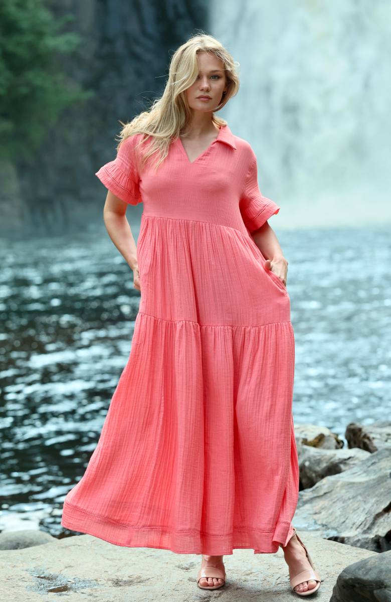 Hamilton Dress Georgia Peach - Image 3
