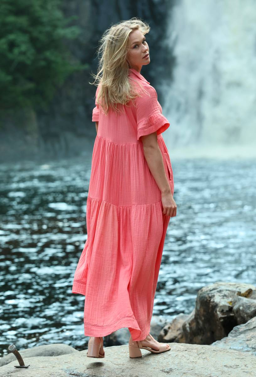 Hamilton Dress Georgia Peach - Image 5