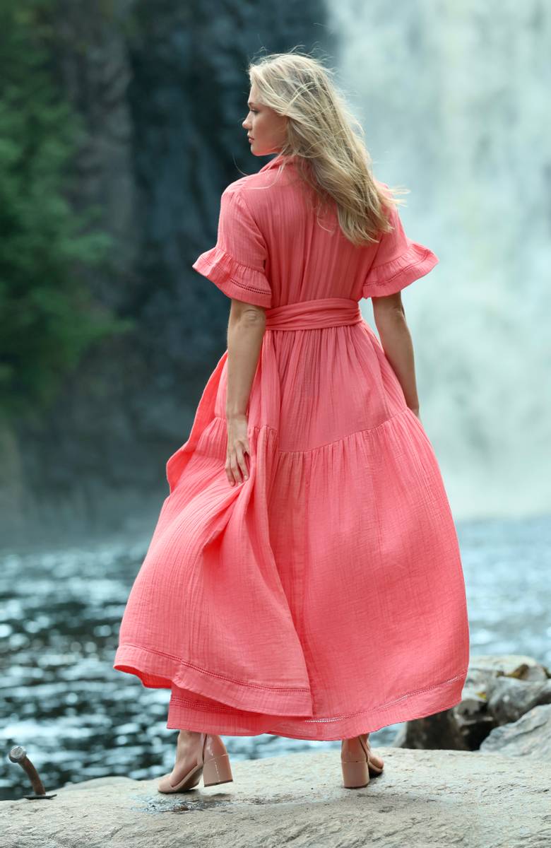 Hamilton Dress Georgia Peach - Image 6