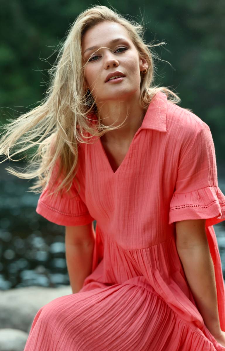Hamilton Dress Georgia Peach - Image 7