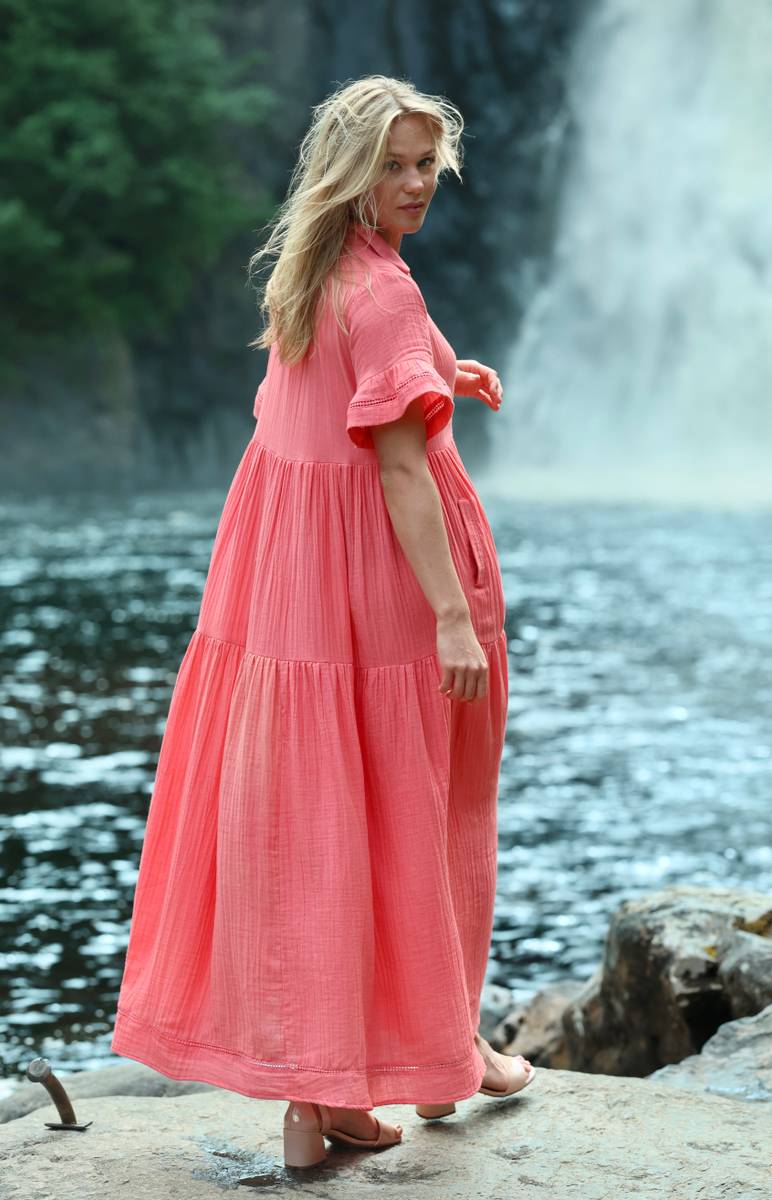 Hamilton Dress Georgia Peach - Image 8