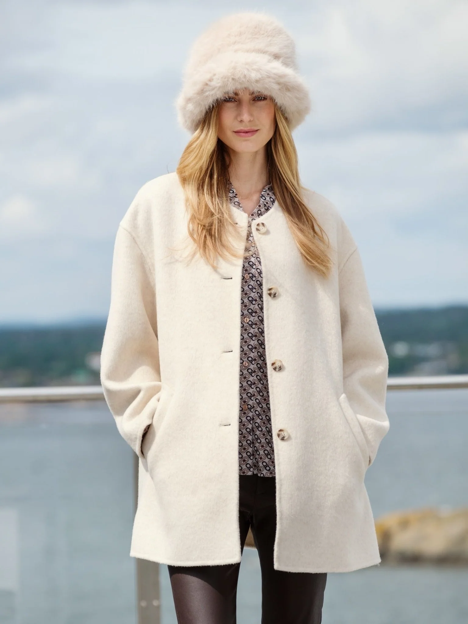 Ella Jacket Offwhite - Image 2