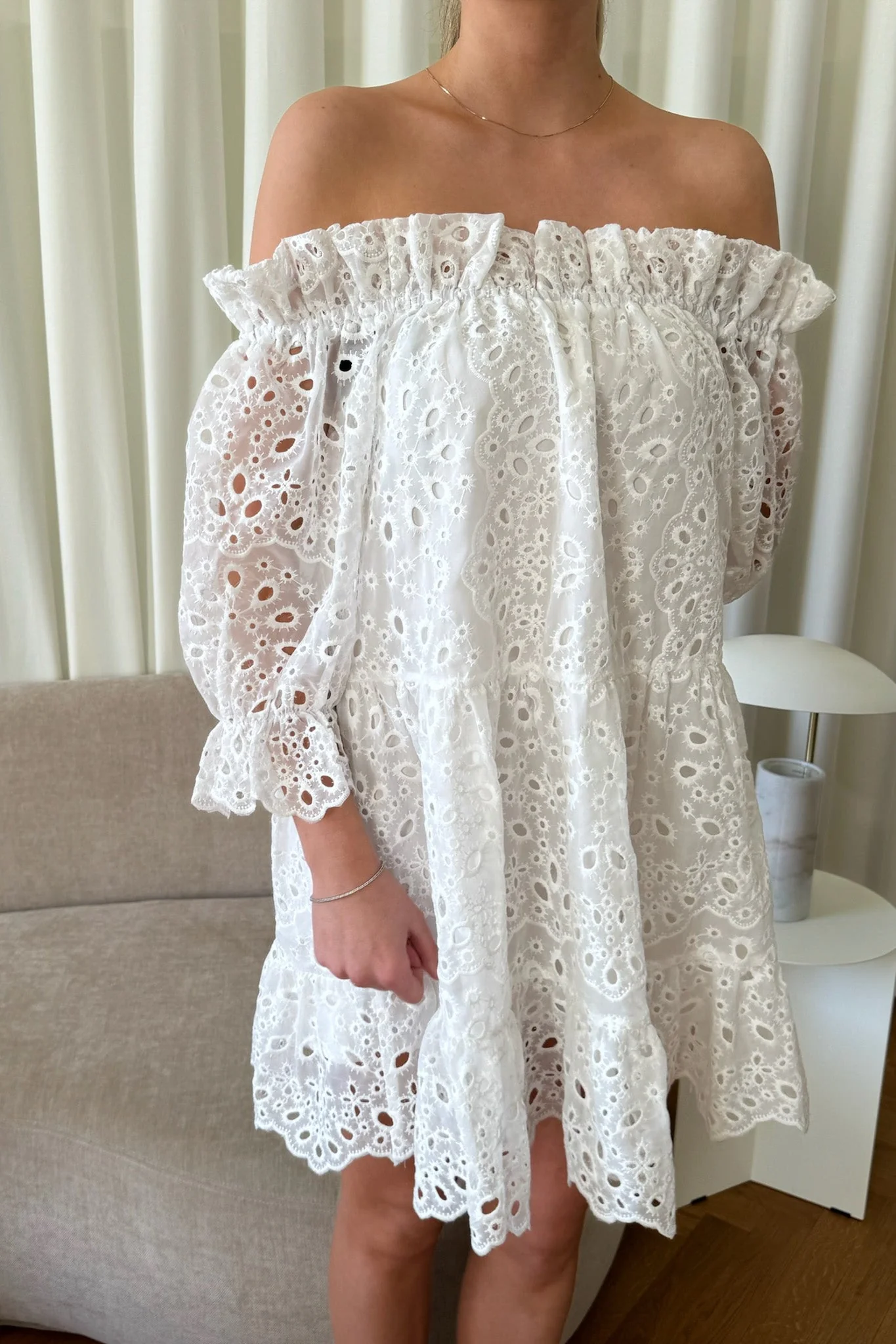 Sigridic Dress White - Image 7