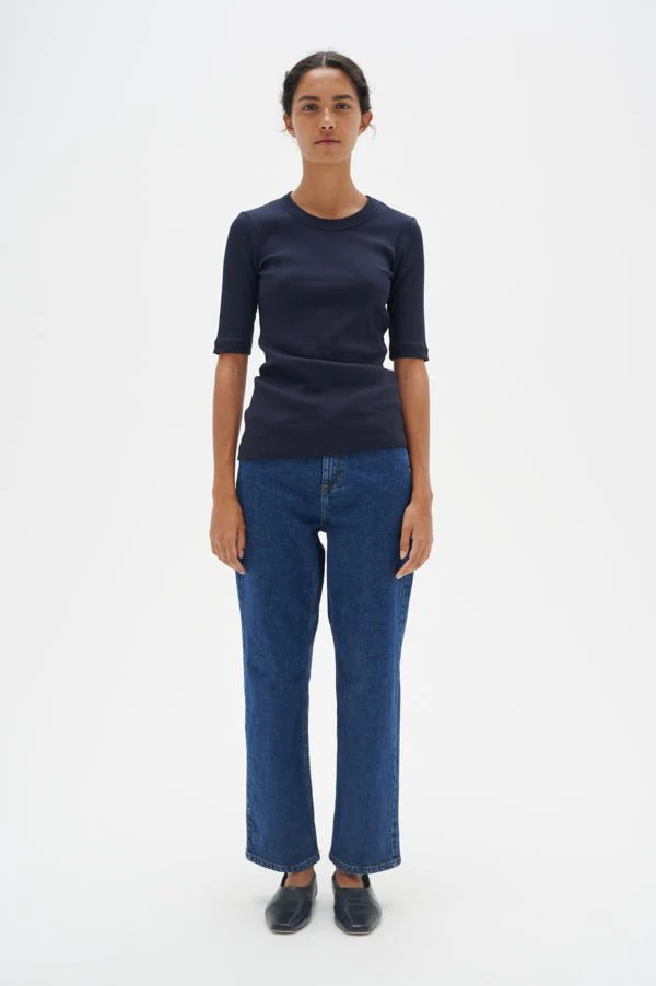 Dagnaiw T-Shirt Marine Blue