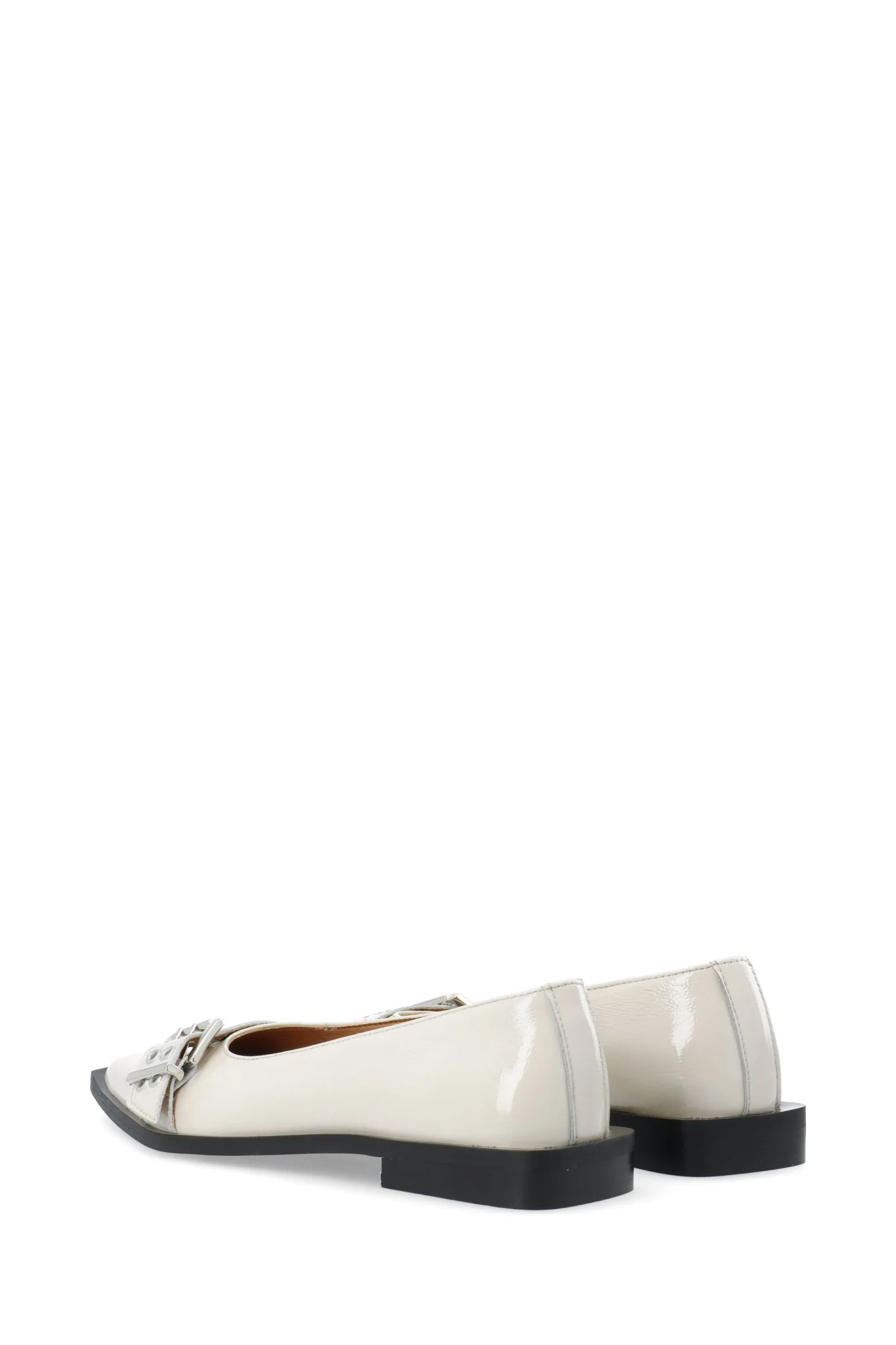 Biavictoria Buckle Ballet Flat Off White Nappalak - Image 6