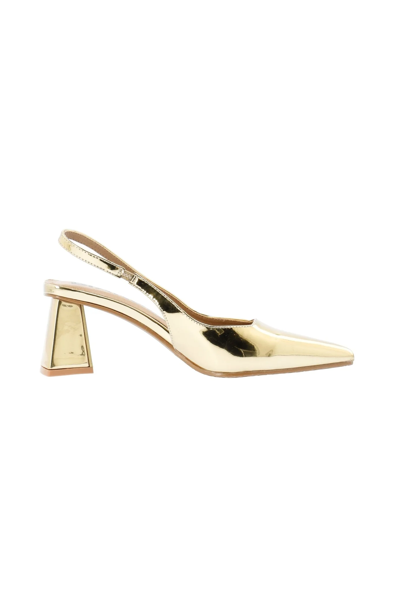 Biamaralyn Slingback Patent Gold - Image 4