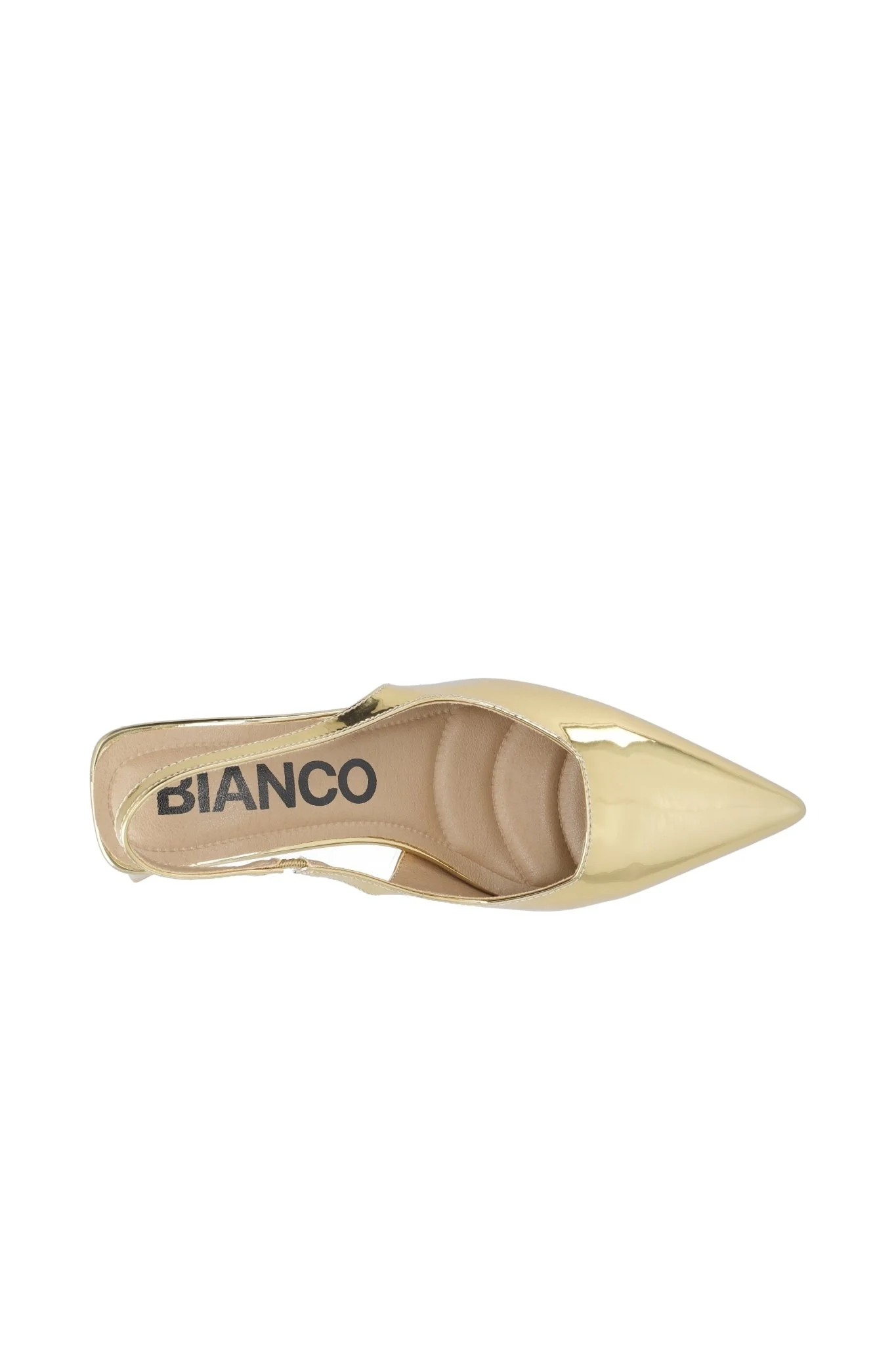 Biamaralyn Slingback Patent Gold - Image 5
