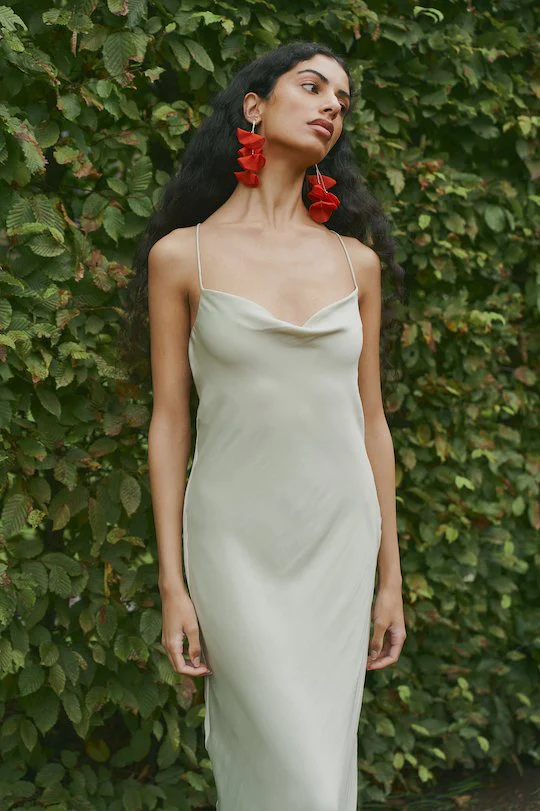 Viola Dress Spring Green - Image 7