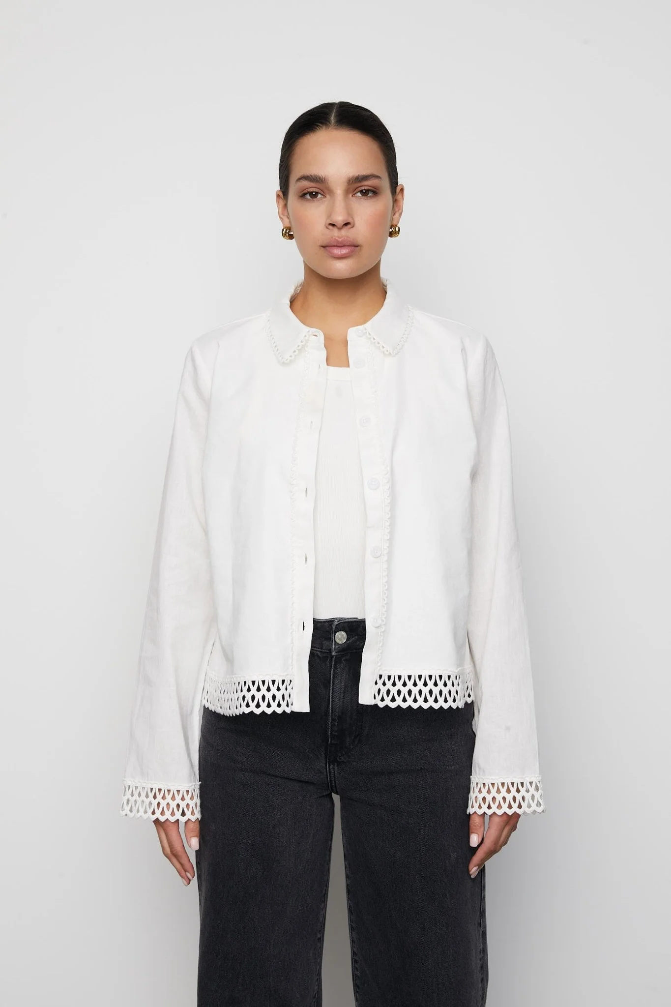 Agathia Shirt White - Image 6