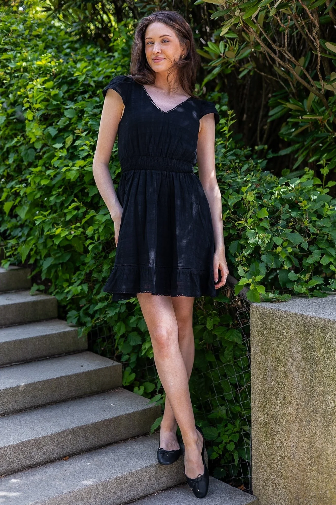 Melia Dress Black - Image 3