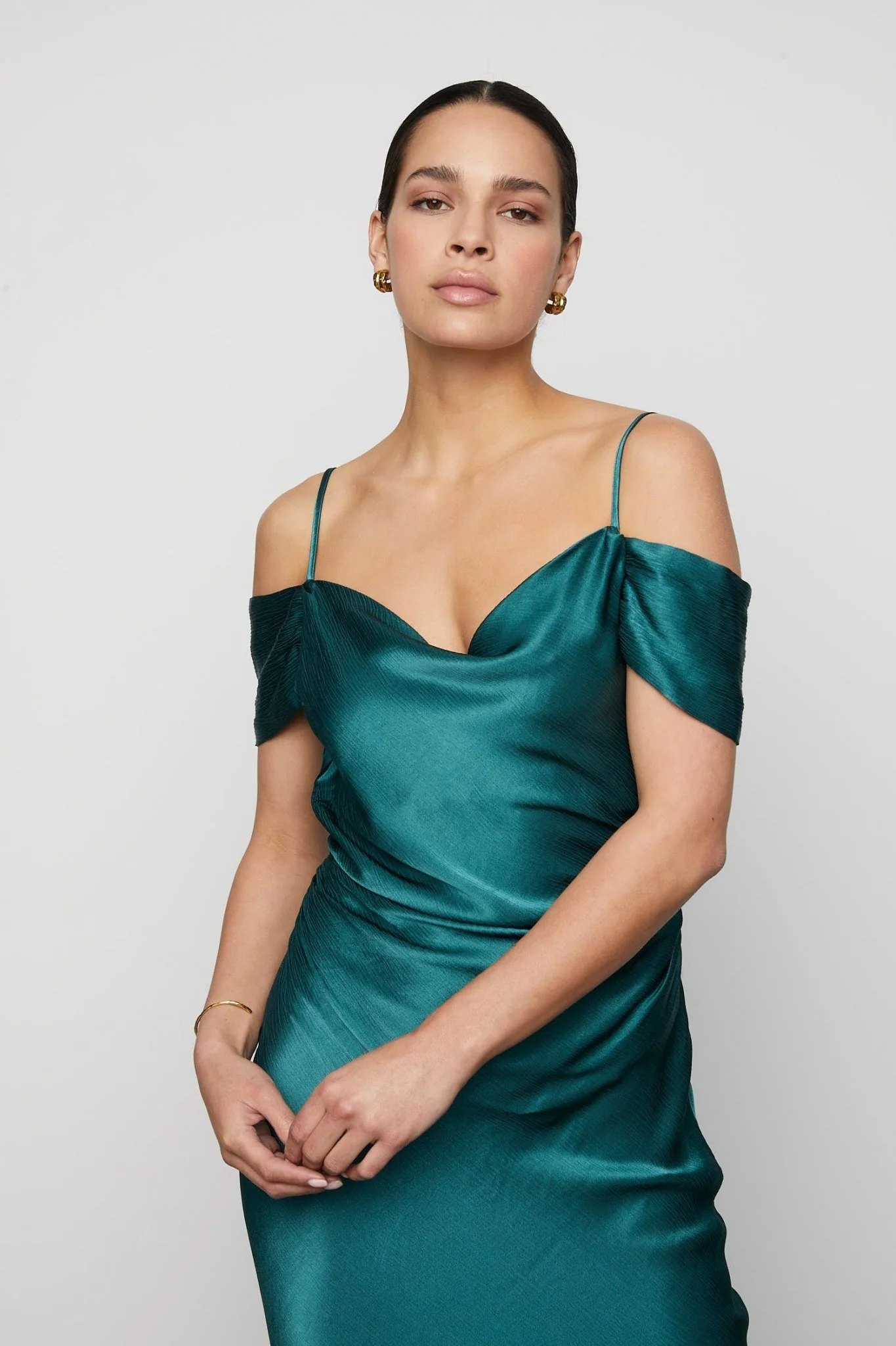 Lyra Dress Emerald Green - Image 10