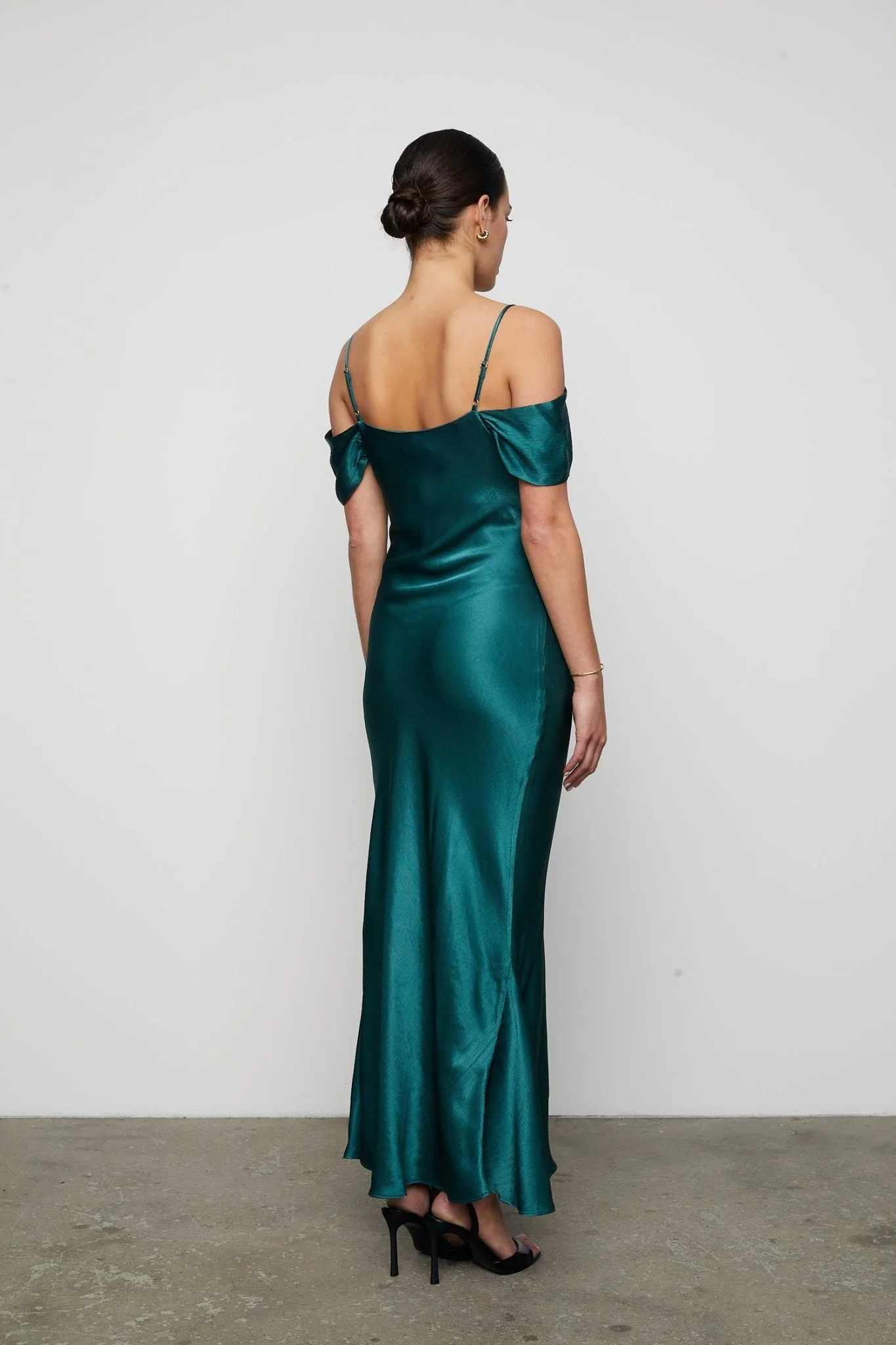 Lyra Dress Emerald Green - Image 8
