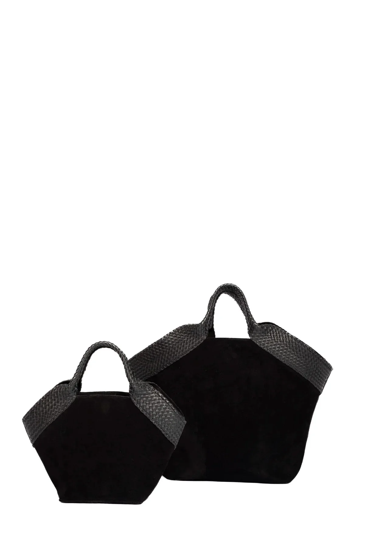 Aura Bag Small Black Suede - Image 2