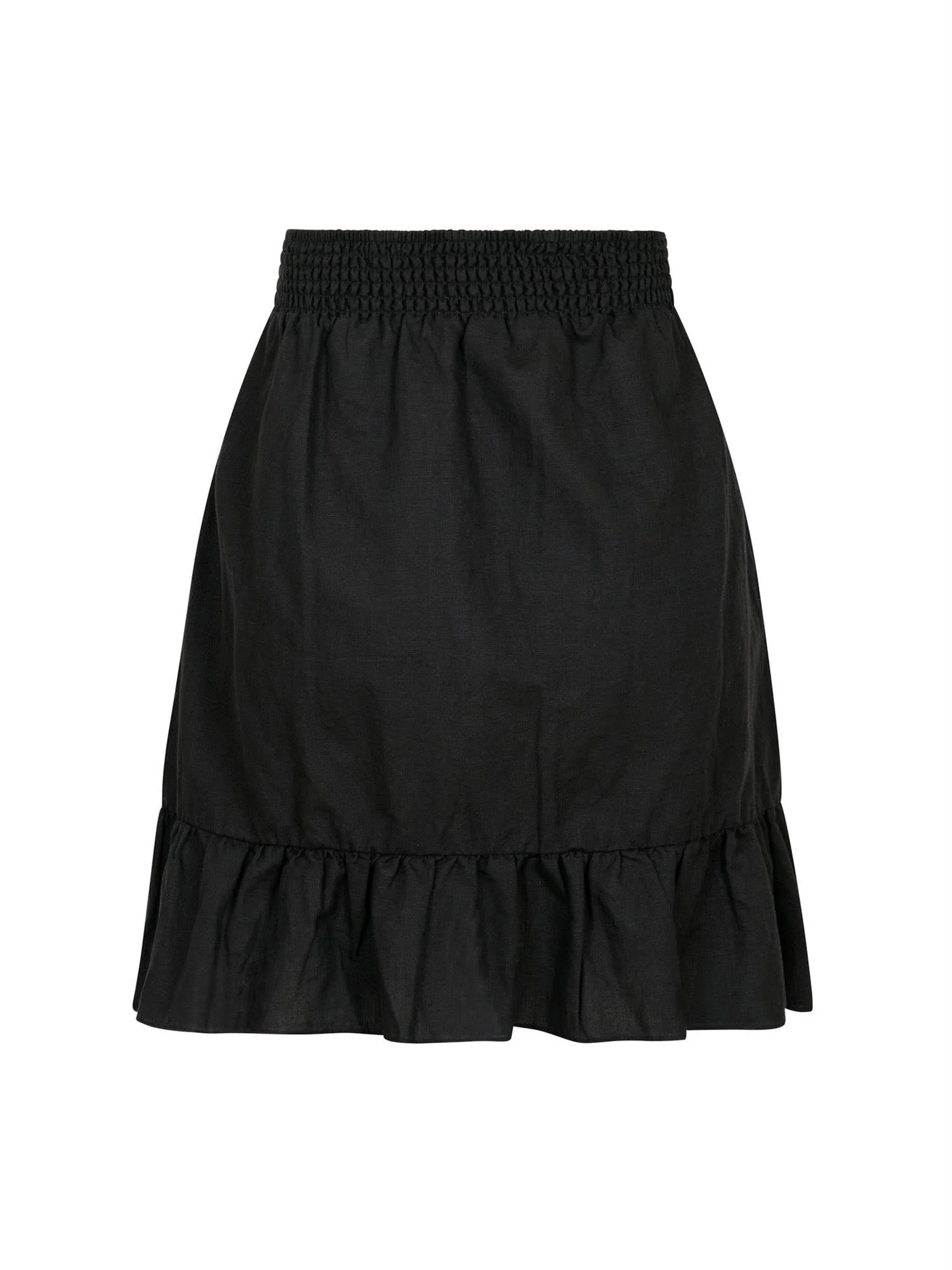 Bekka Linen Skirt Black - Image 8
