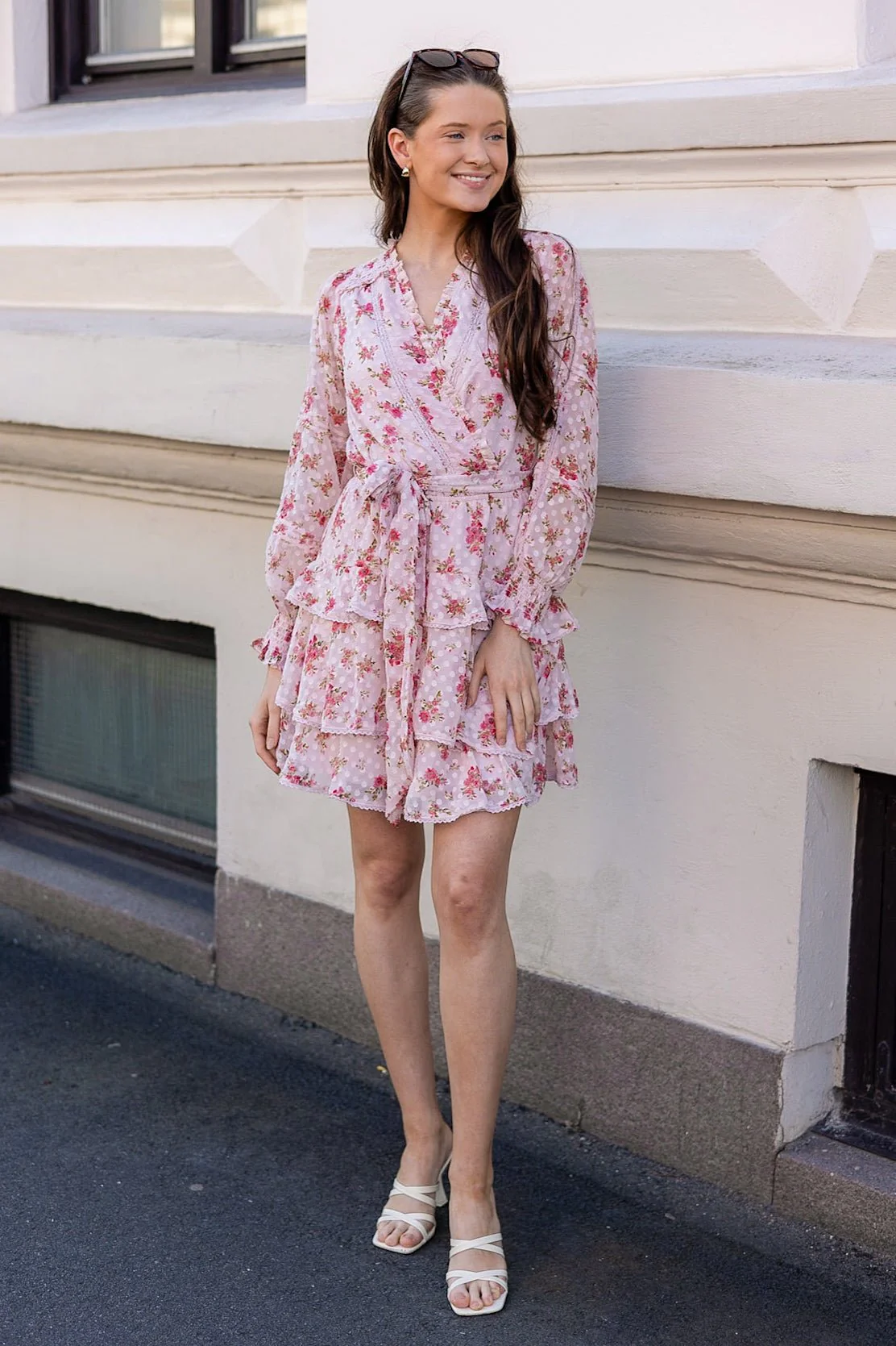 Ada Dreamy Rose Dress Rose