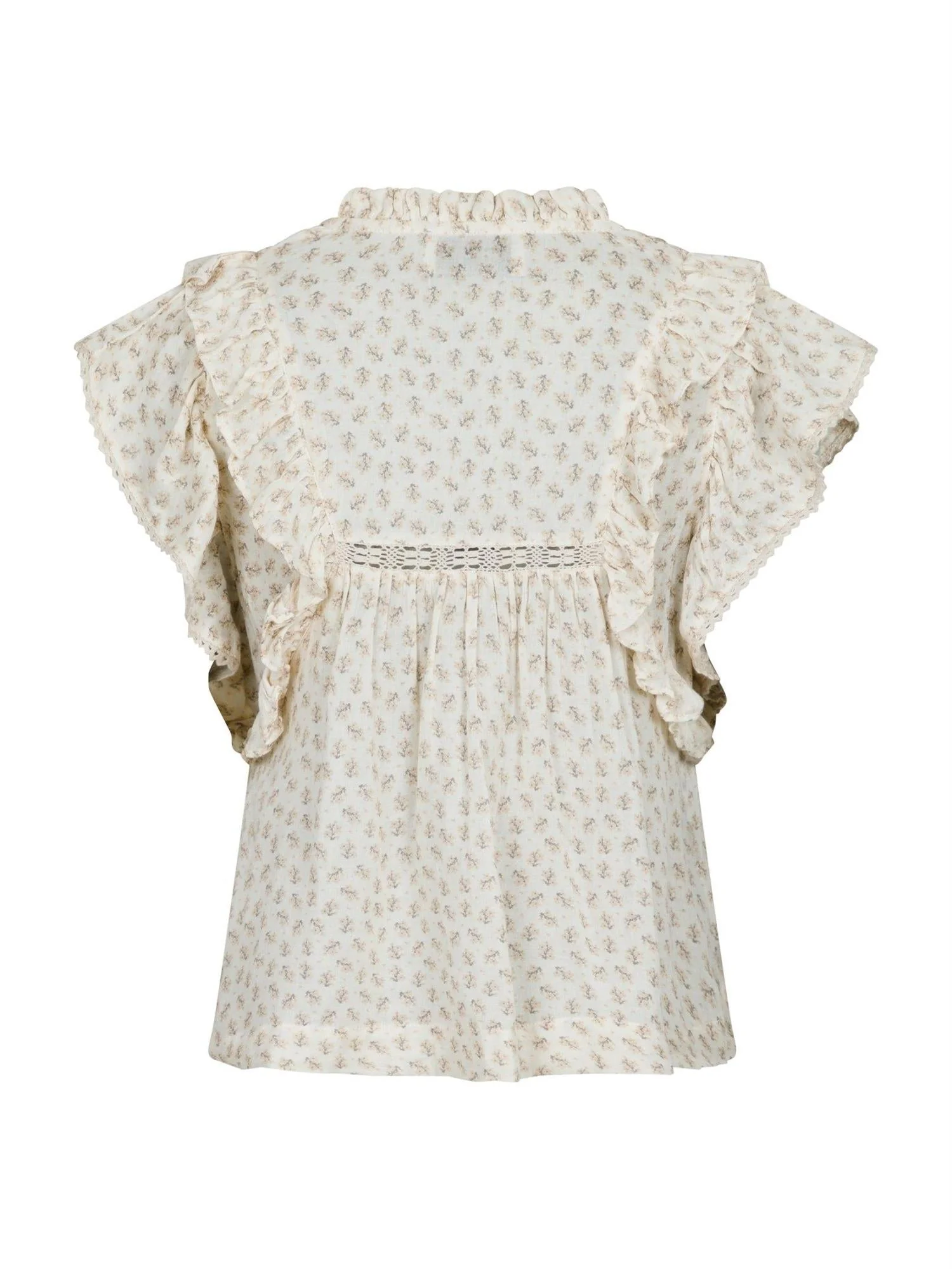 Jayla Basic Blossom Top Creme - Image 5