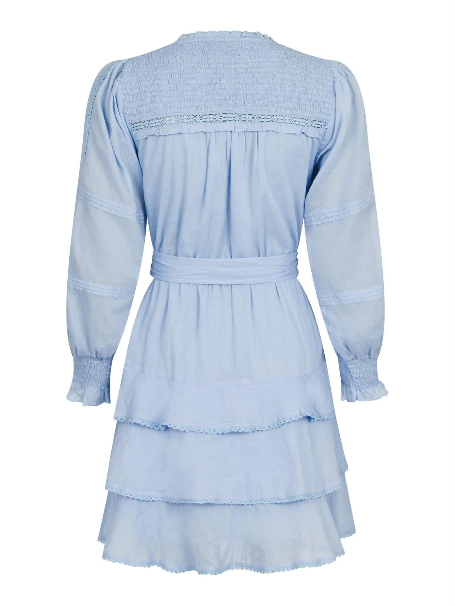 Ada S Voile Dress Light Blue - Image 7