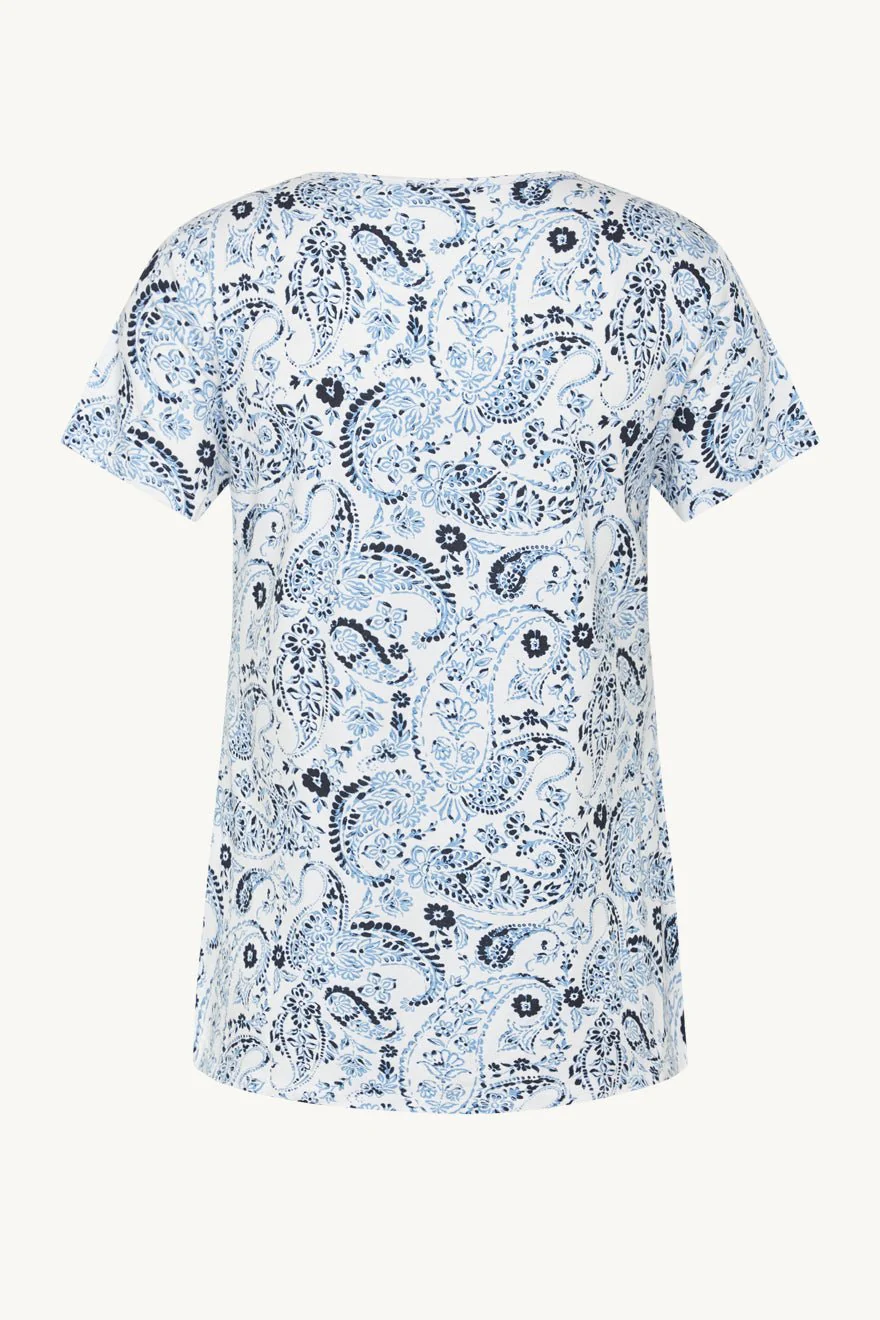 Antoinette T-Shirt Dark Navy - Image 2
