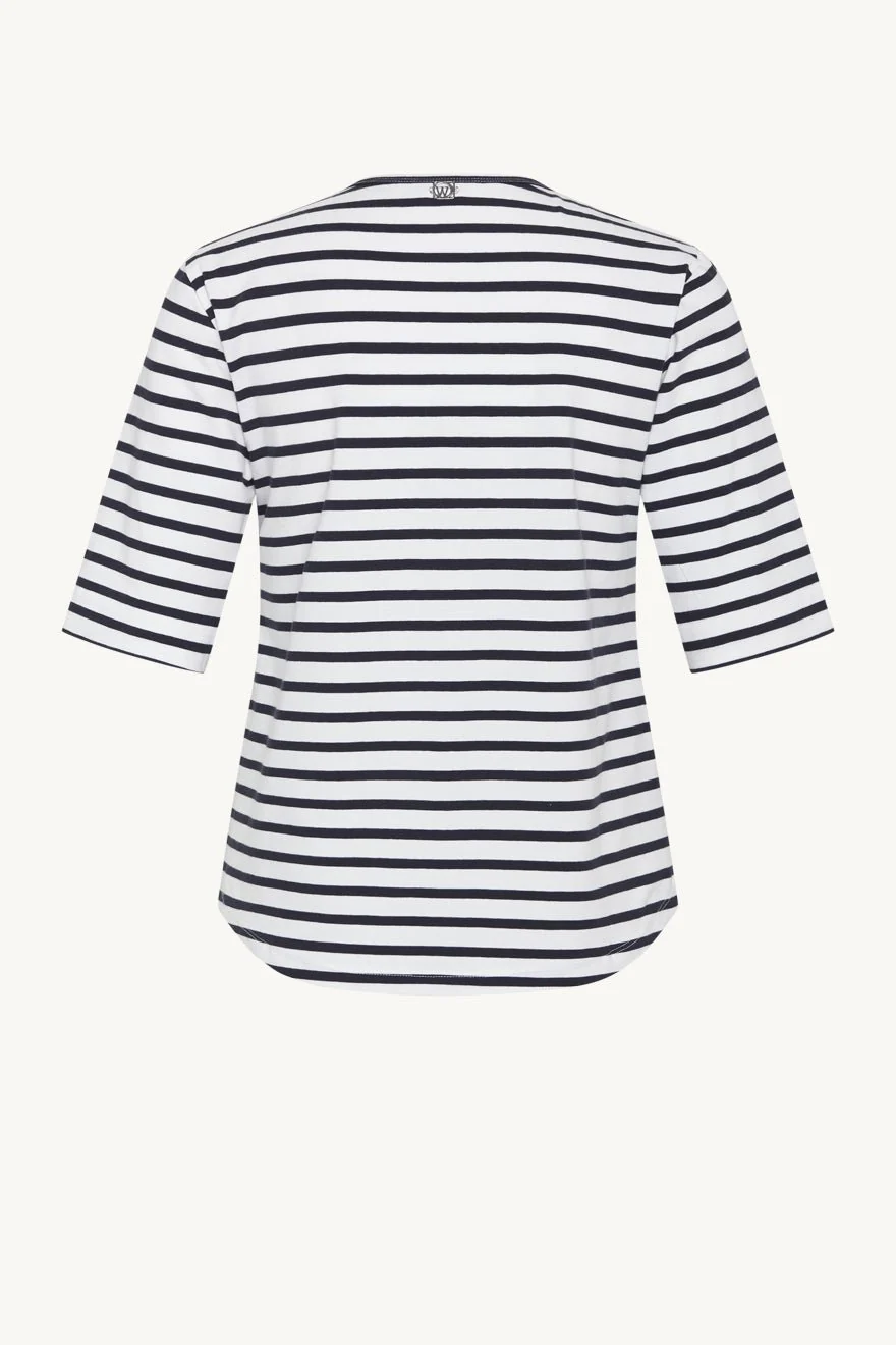Anouska T-Shirt Dark Navy - Image 2