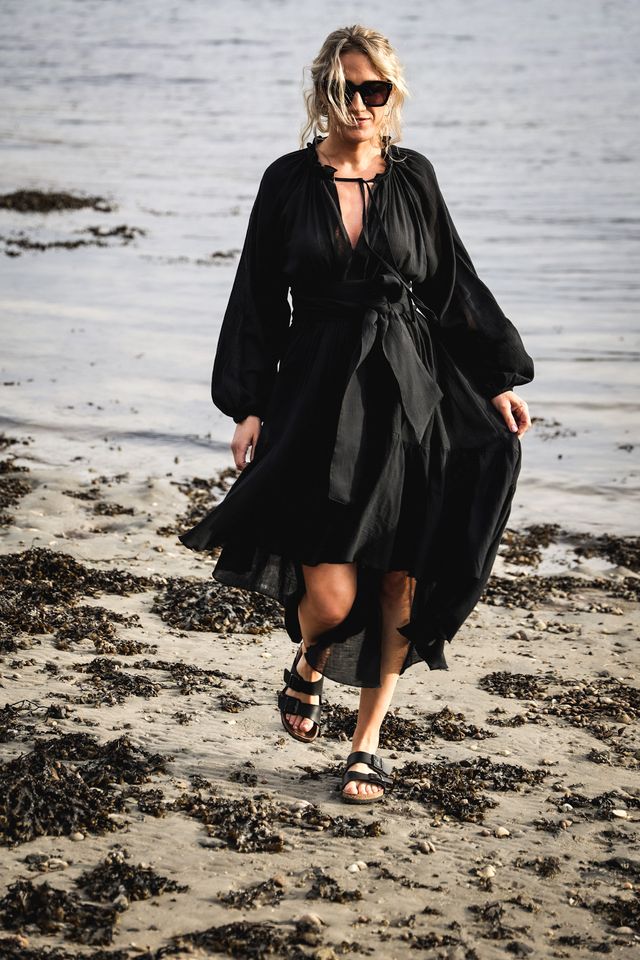 Beach Seniorita Dress Black - Image 2