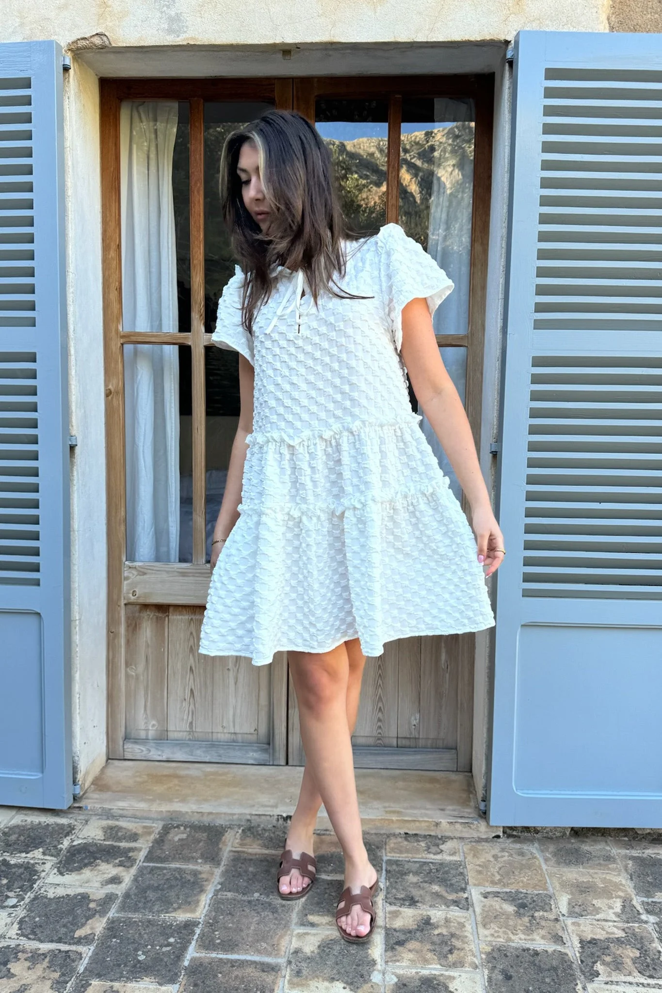 Fridaic Dress White Bubble - Image 6