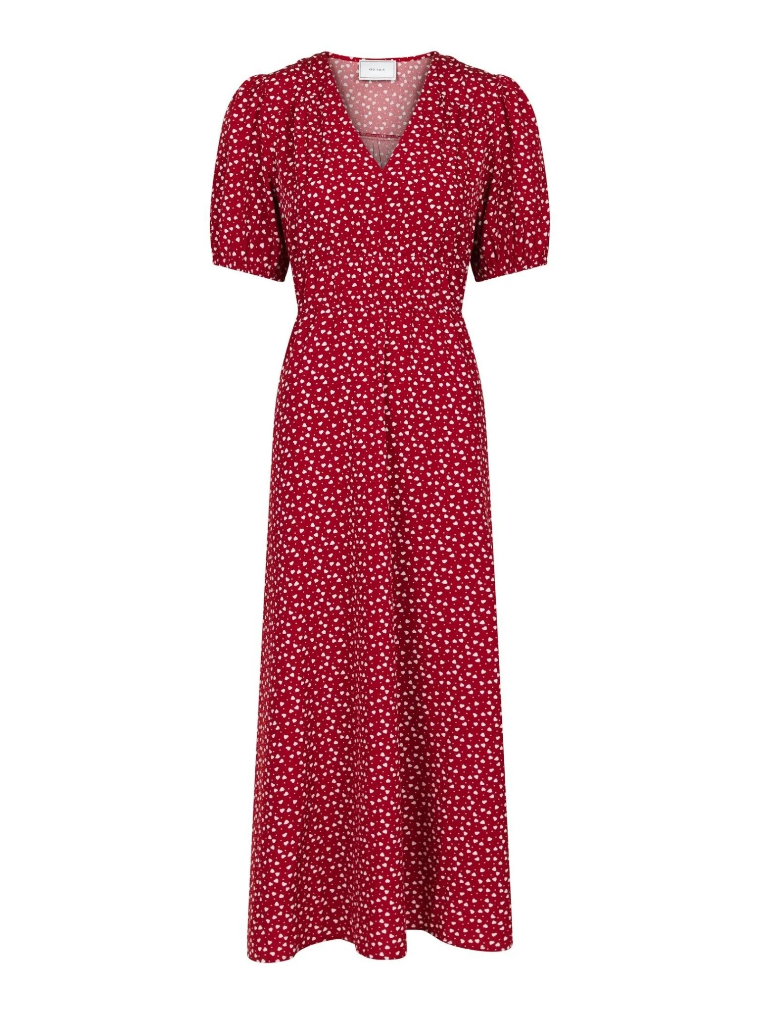 Julia Cute Heart Dress Red - Image 2
