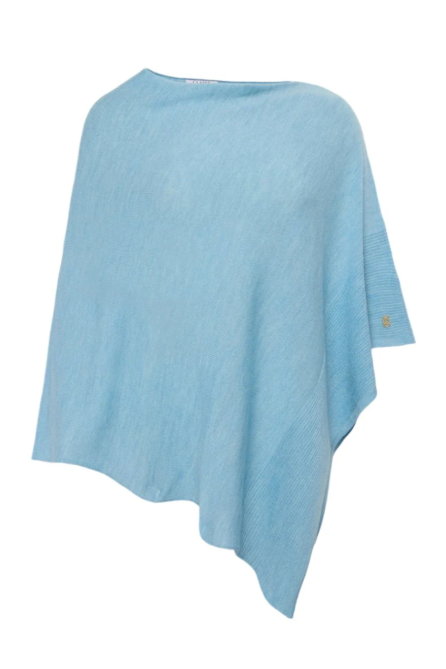 Paige Poncho Icy Blue