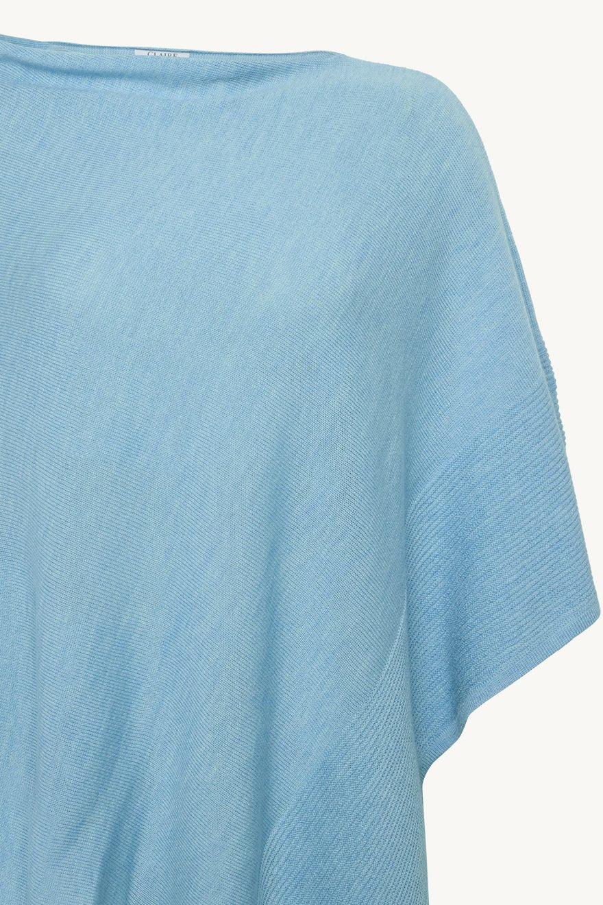 Paige Poncho Icy Blue - Image 2