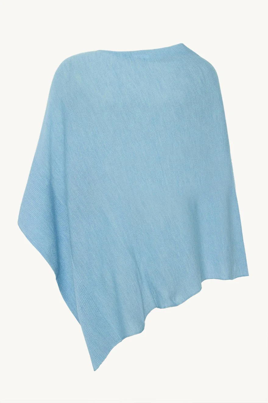 Paige Poncho Icy Blue - Image 3