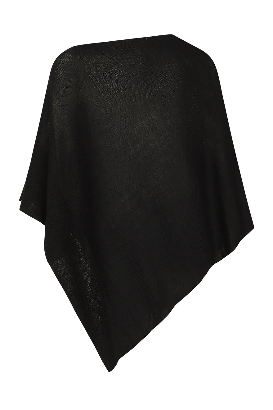 Paige Poncho Black - Image 2